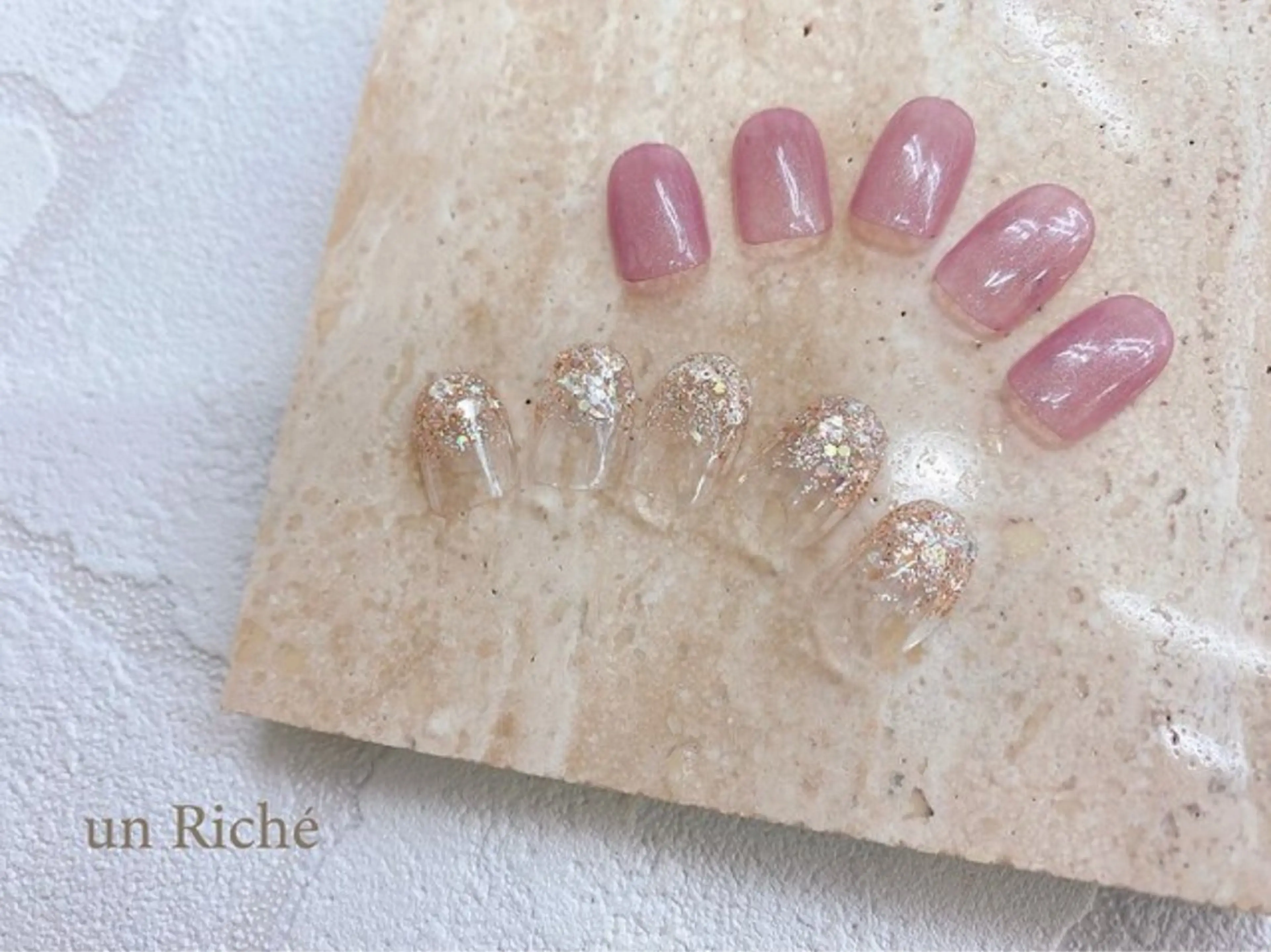 ハンド《オフなし》単色/ラメの写真