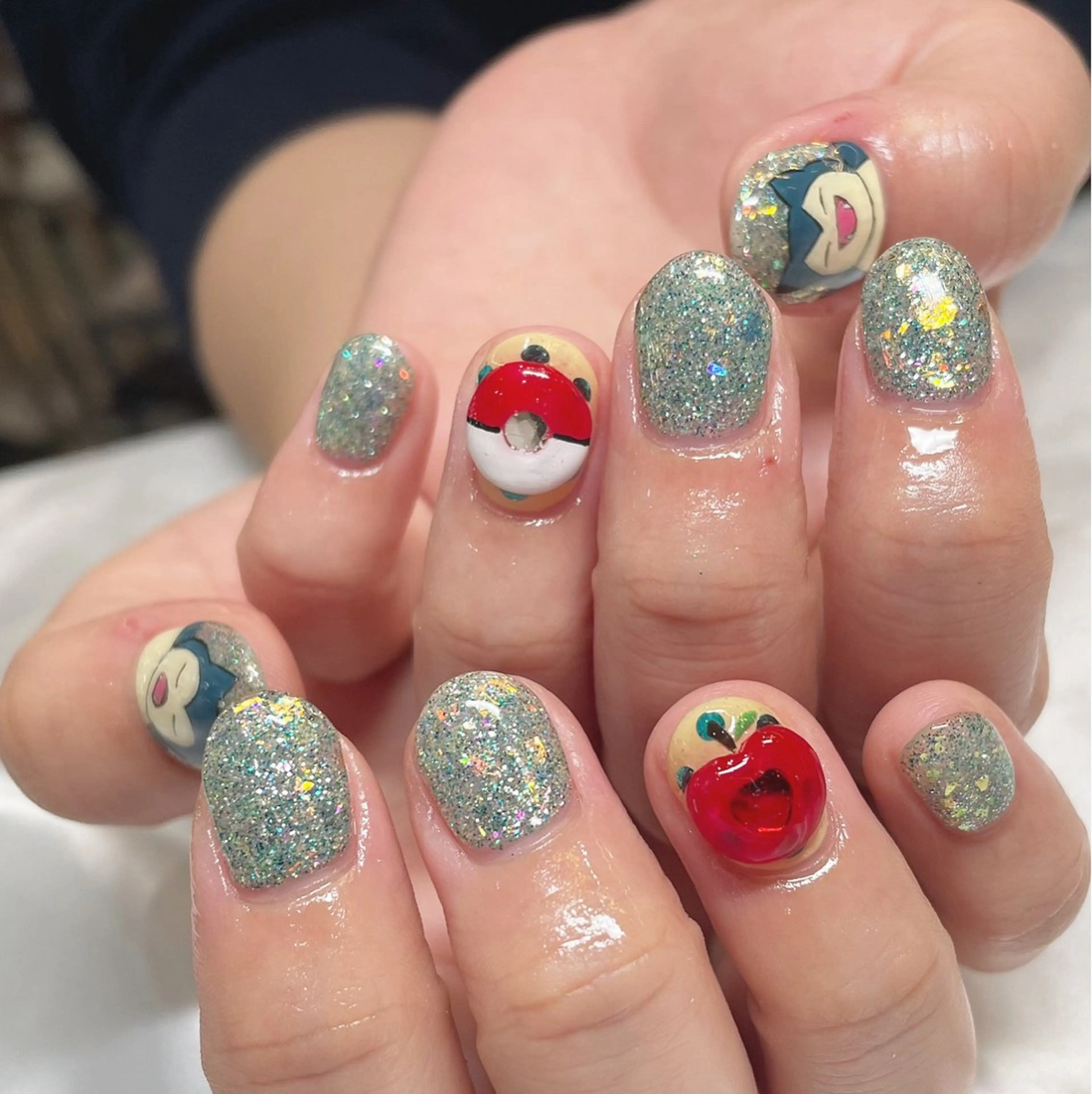 ネイル ラメ(グリッター) ハンドネイル フットネイル Tsukahara 🌷仙台PARCOのネイルデザイン