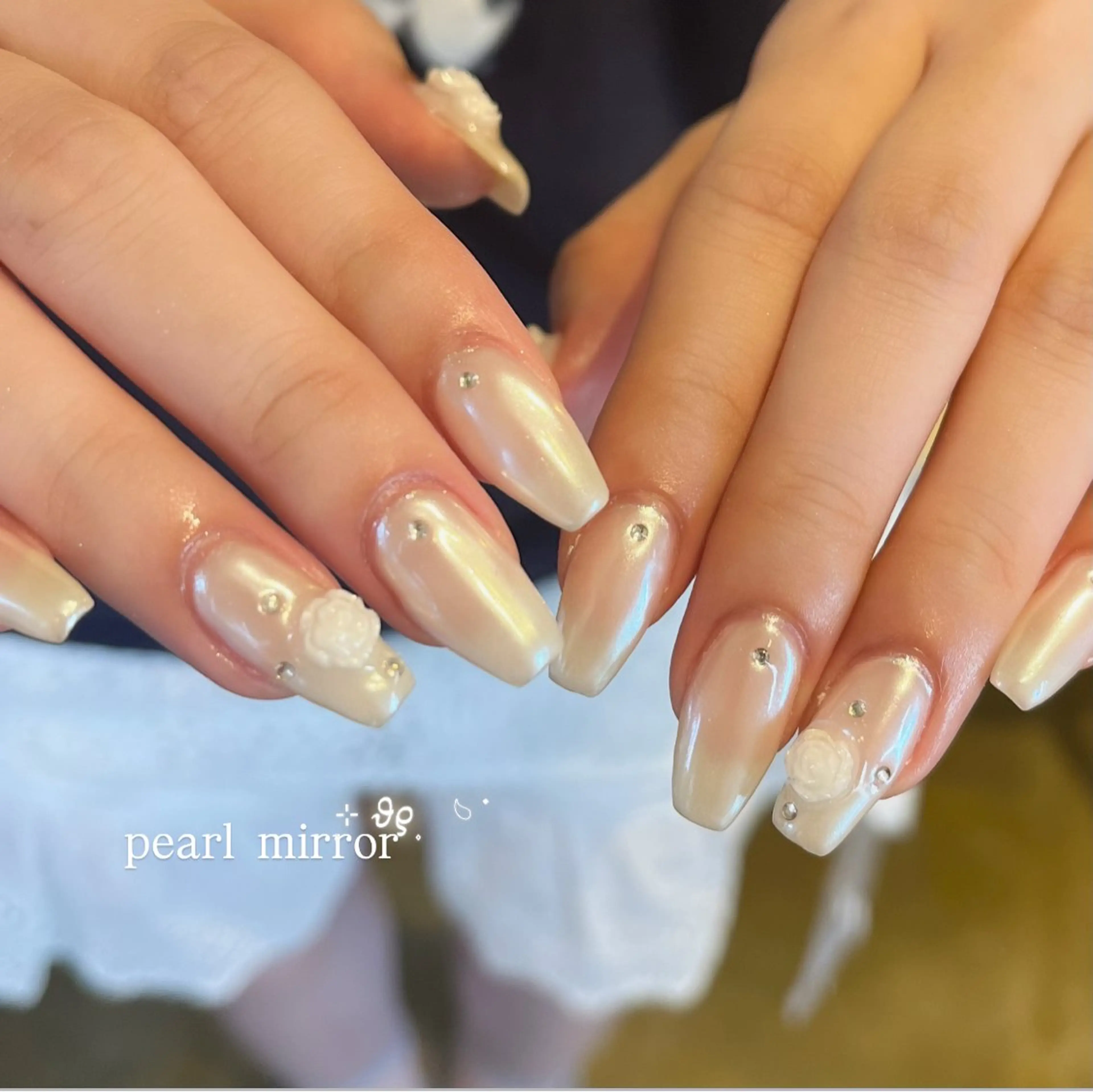 ネイル Blanche mimi.u_aのネイルデザイン