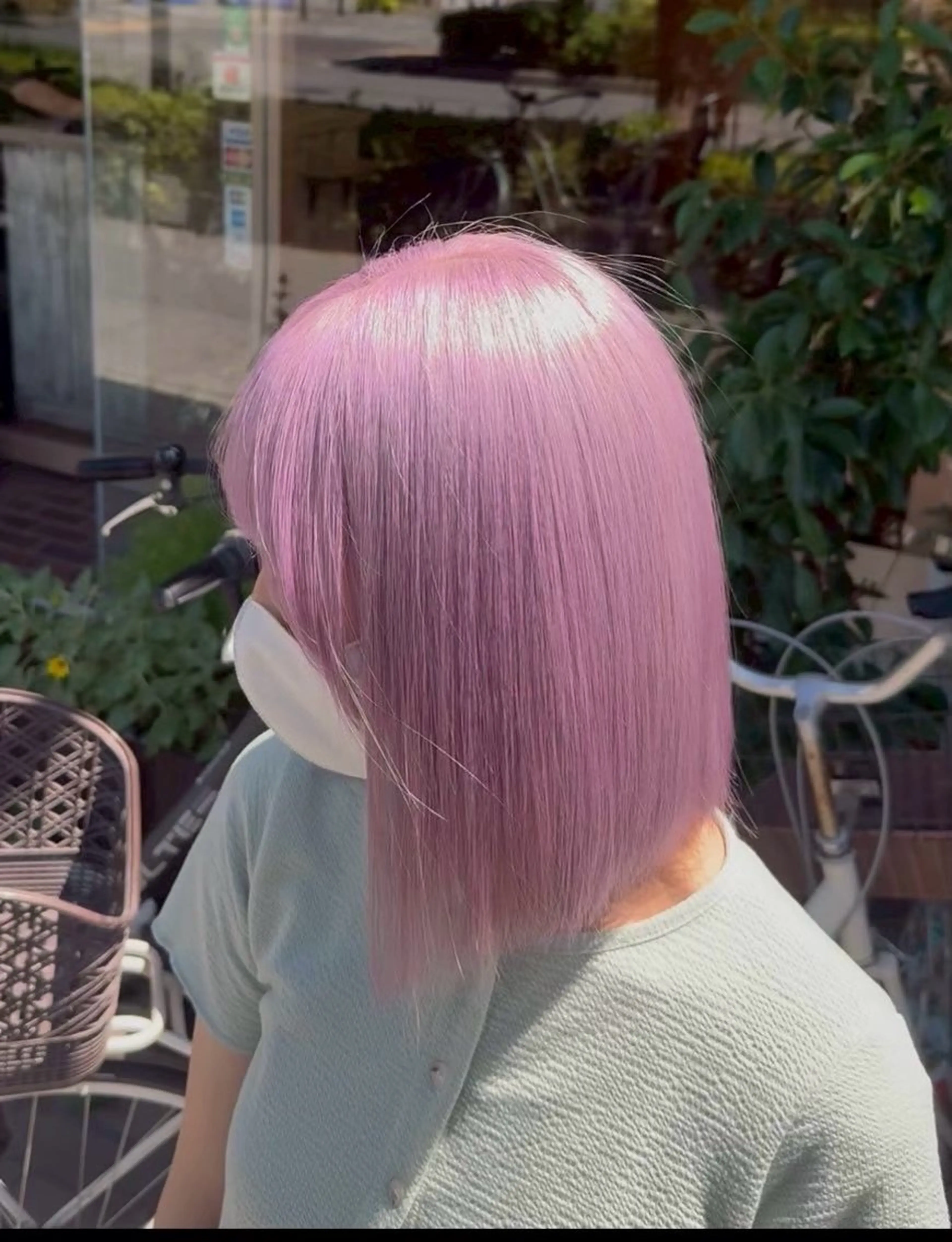 カラー 一宮 淚のヘアスタイル