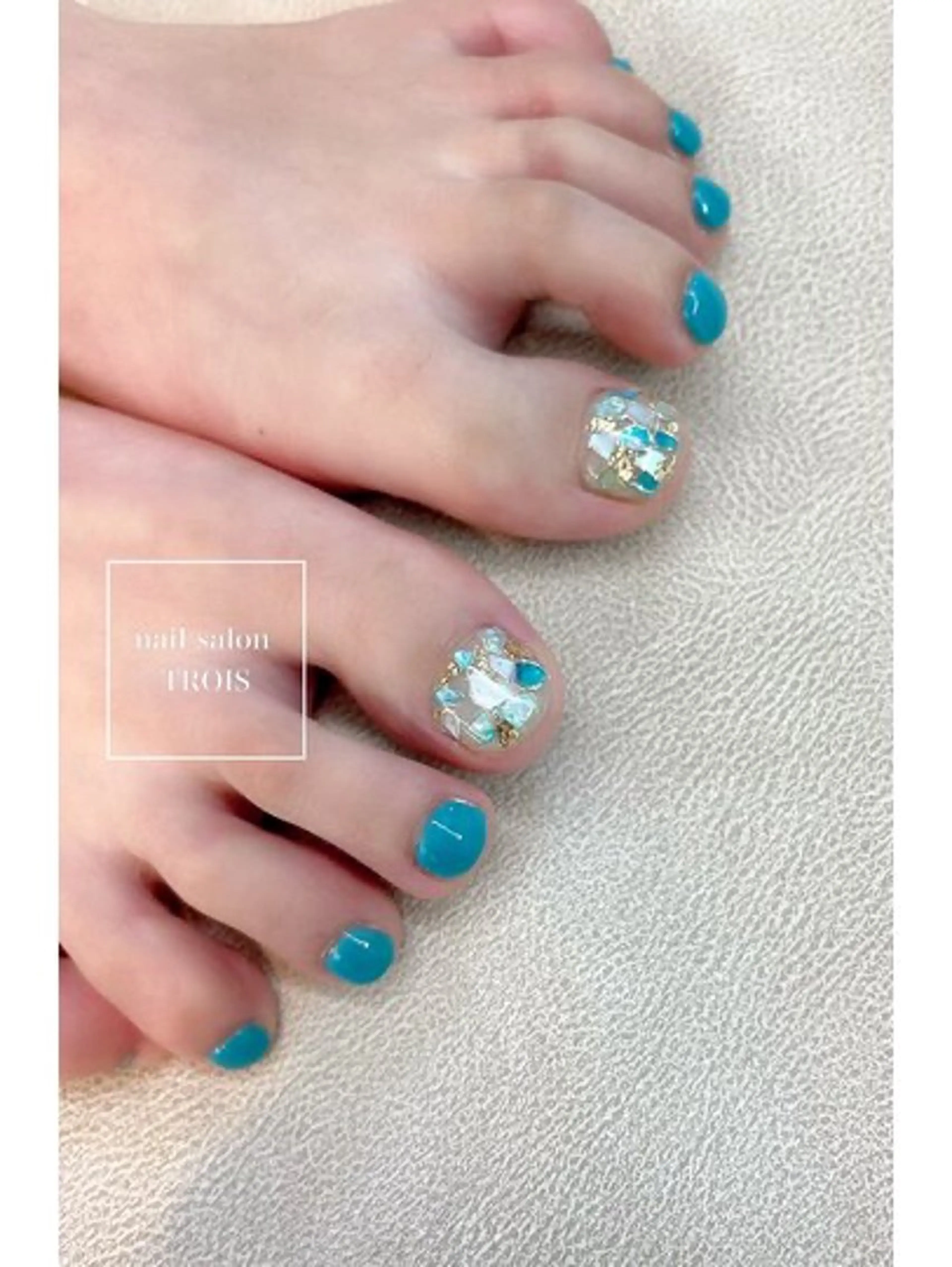 ネイル フットネイル Nail salon TROISのネイルデザイン