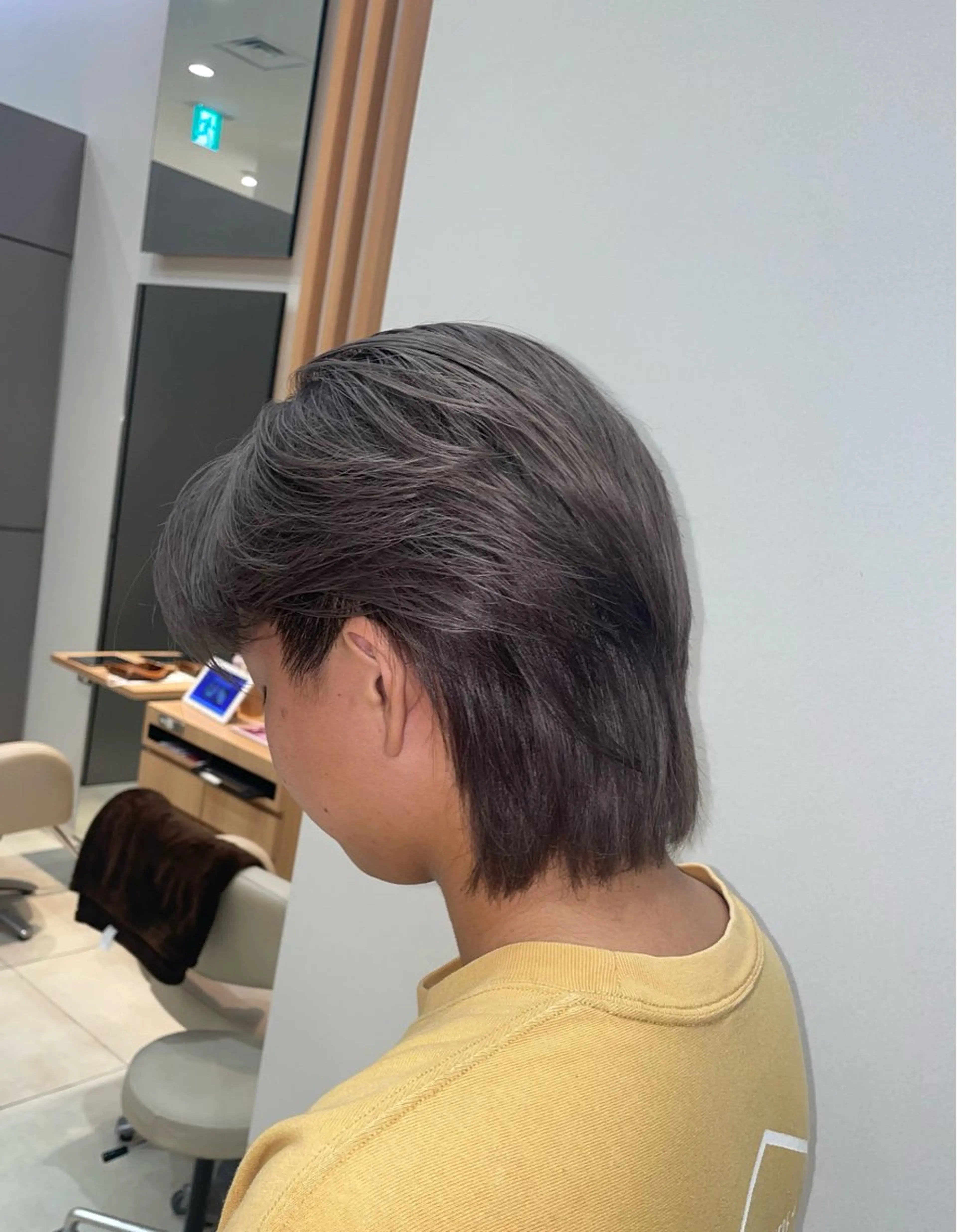 ショート ストレート/カラー ゆづきのヘアスタイル