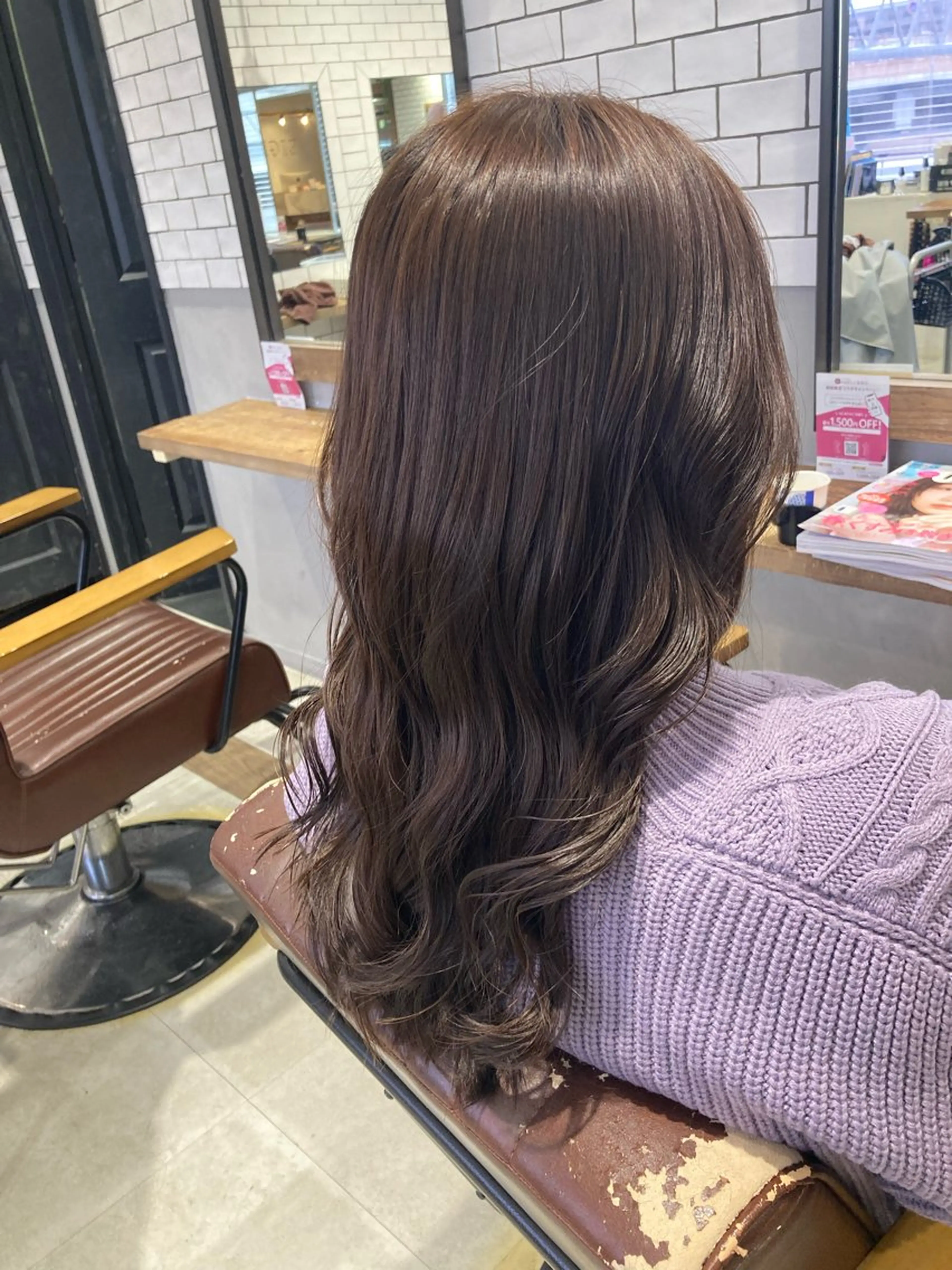 ミディアム カット ヘアカラー 菊地 優斗のヘアスタイル