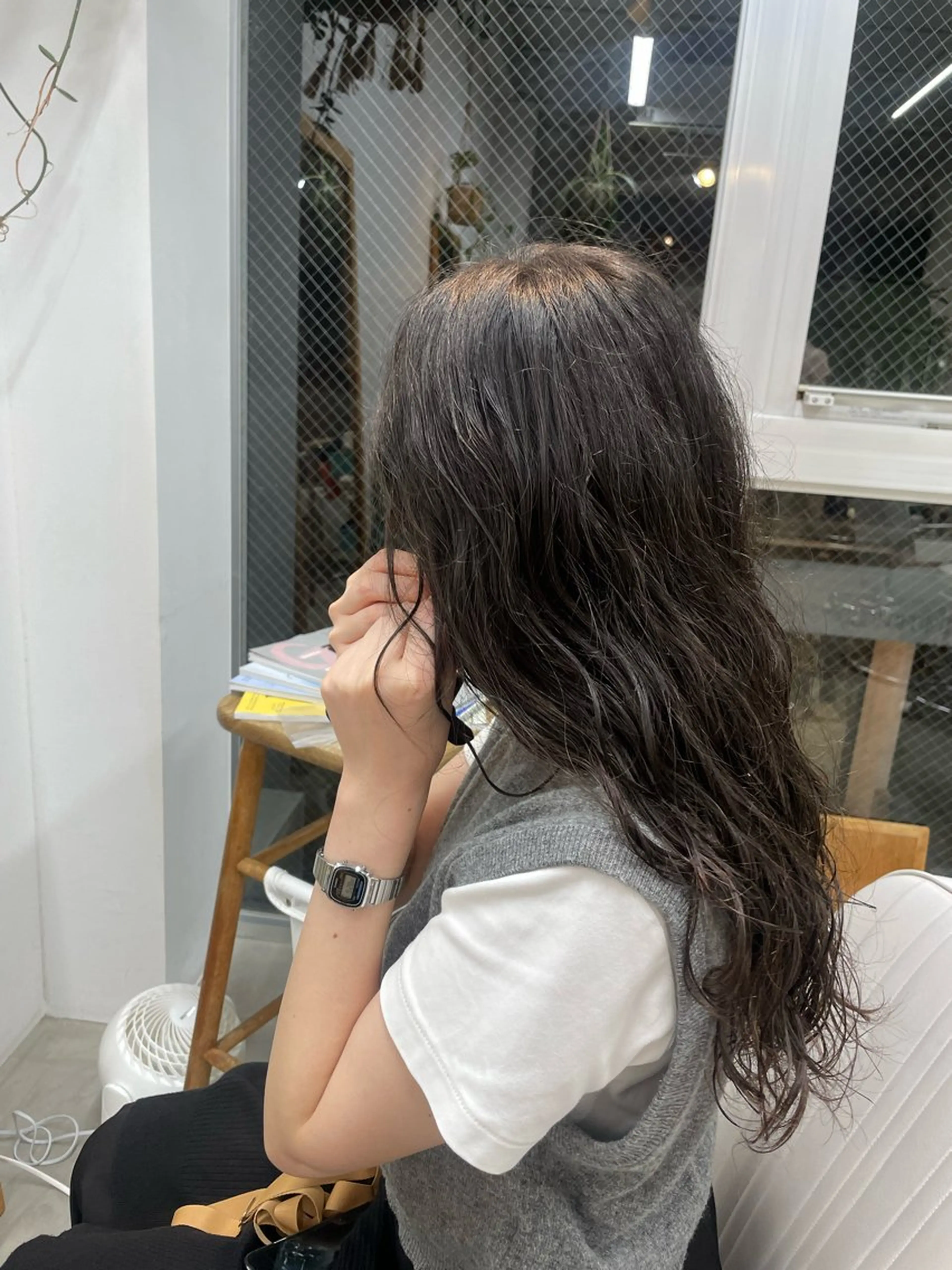 ロング パーマ ロング traffic🦋 佐藤由依子のヘアスタイル