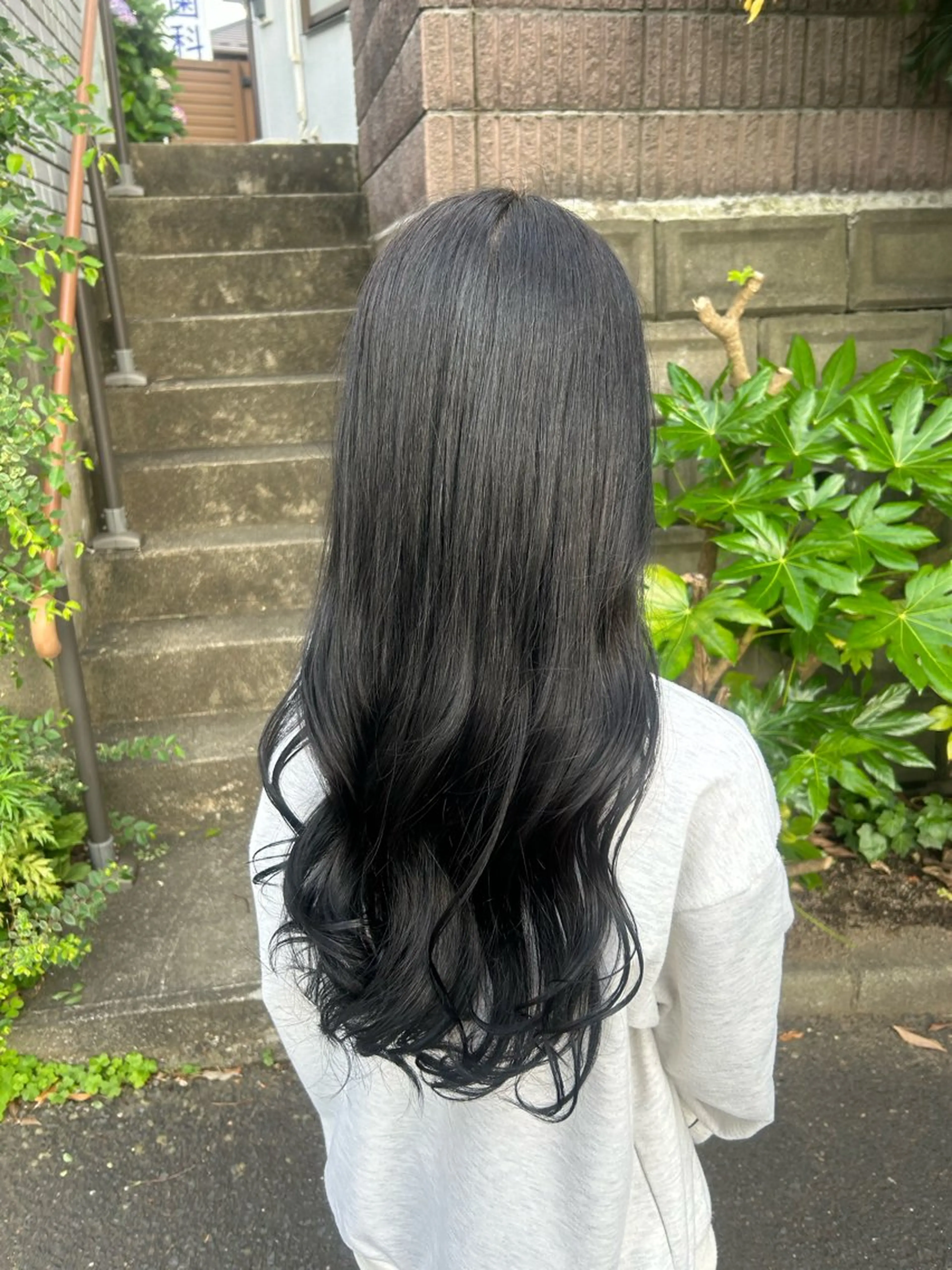 カラー ダブルスキルエクステ /羽エクステ白石宇由のヘアスタイル