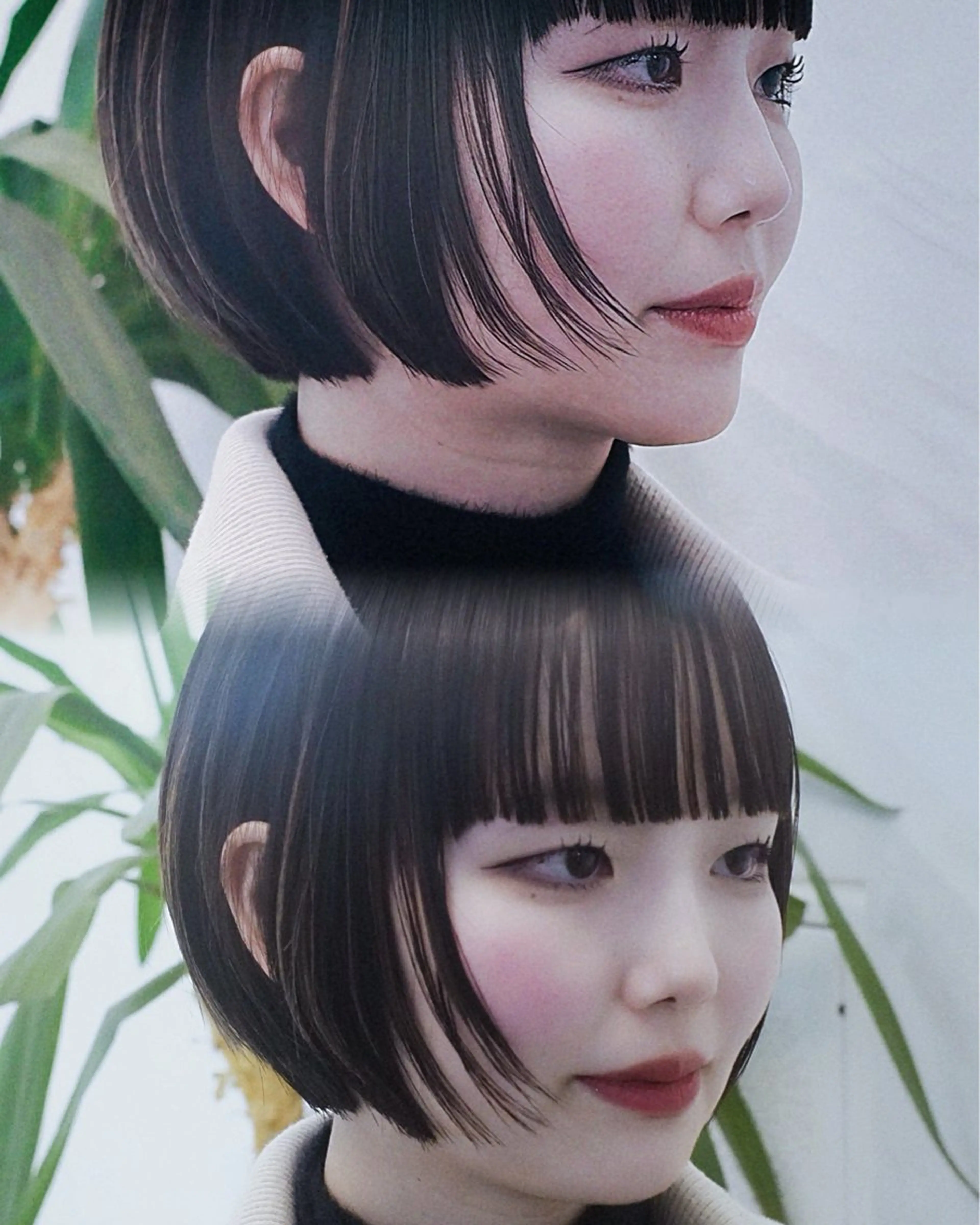 ショート カラー Pocket仙台 💚モエリのヘアスタイル