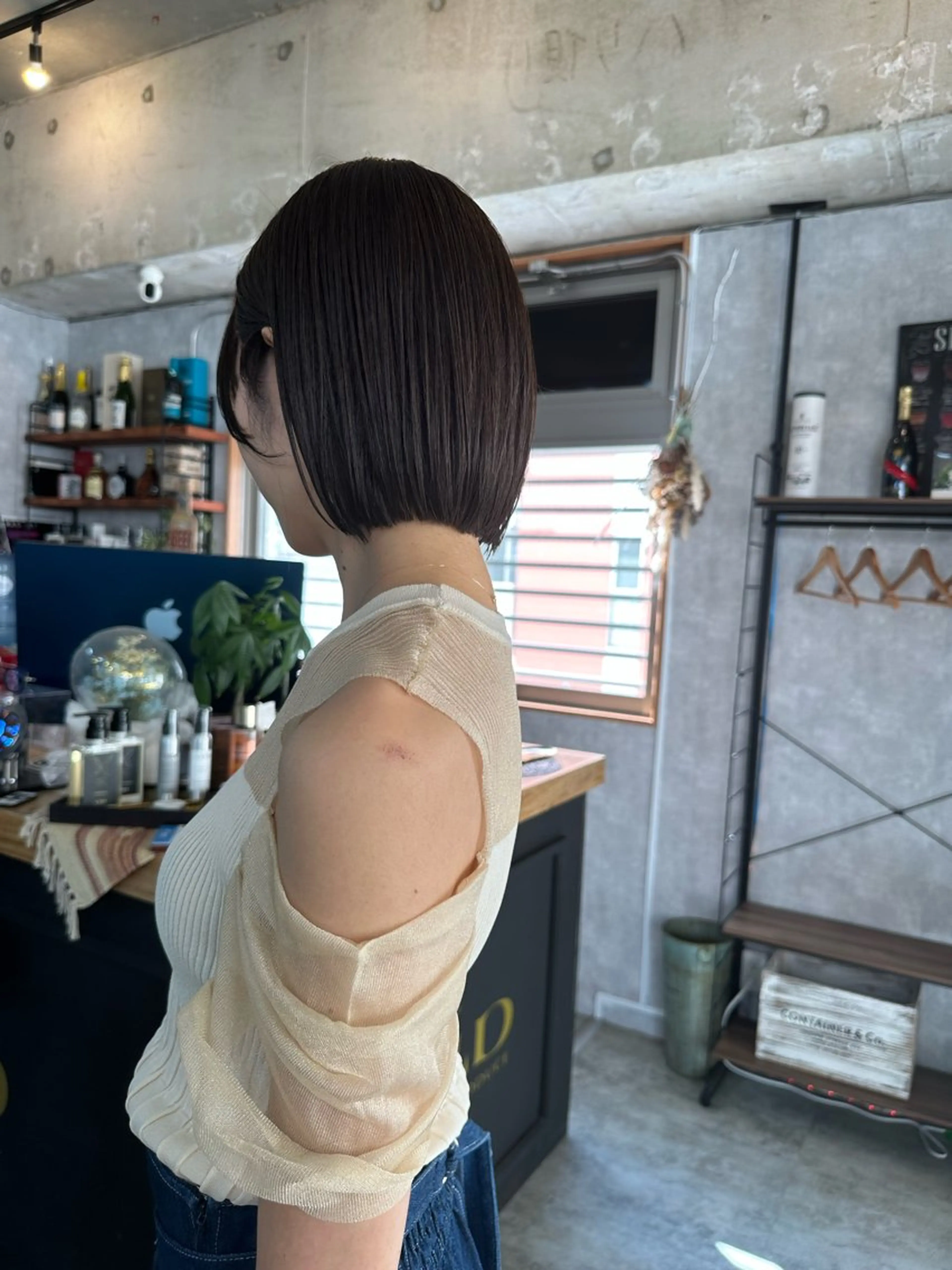 ショート 切りっぱなしボブ ショートボブ ハンサムショート 丸みショート ボブ C’LD hair  produce /シールドヘア所属・モテ髪/ボブ/ショー ト/アダチフウトのヘアスタイル
