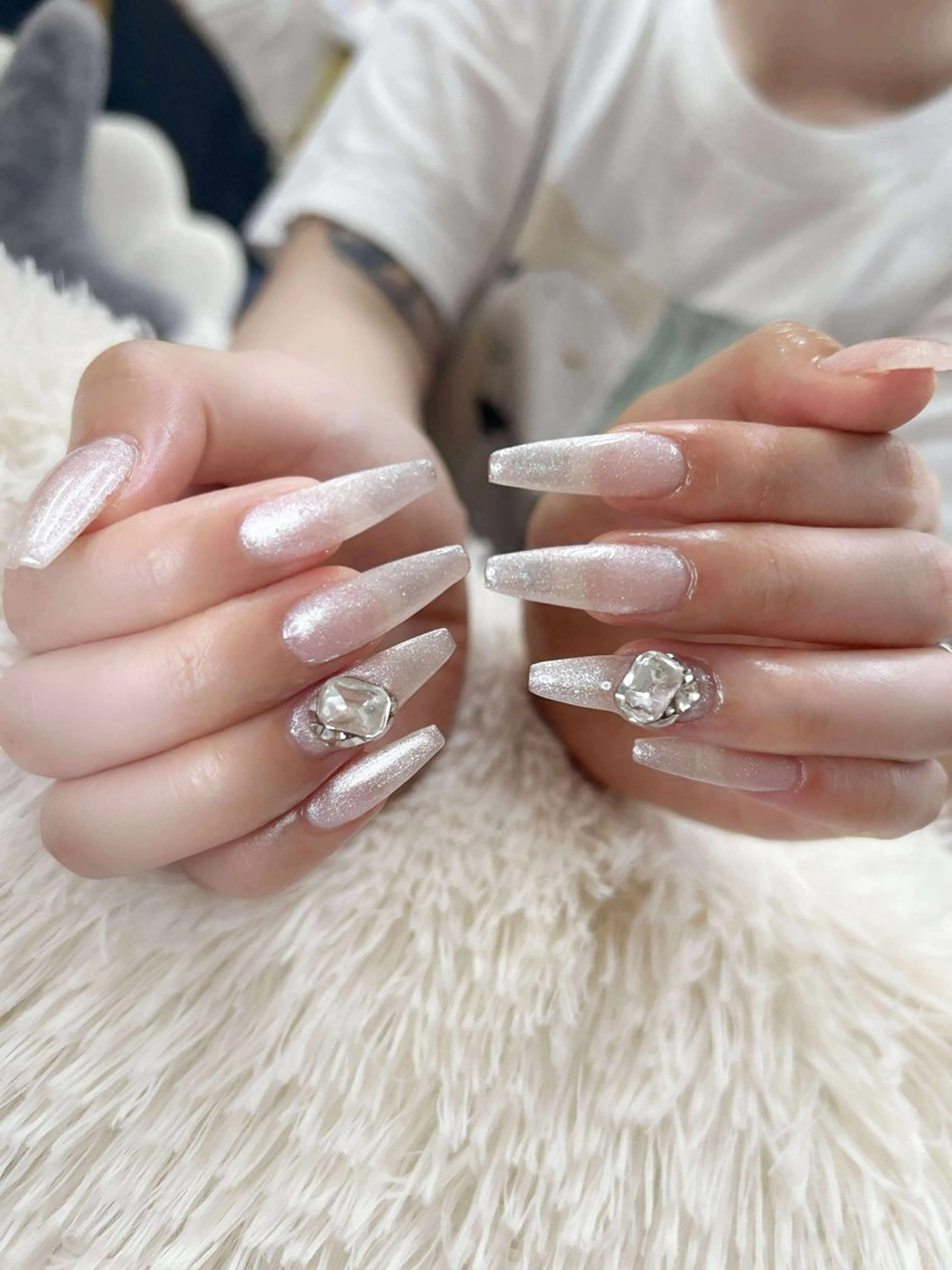 ネイル ハンドネイル ハンドケア Hara Nail 【パラジェル使用】のネイルデザイン