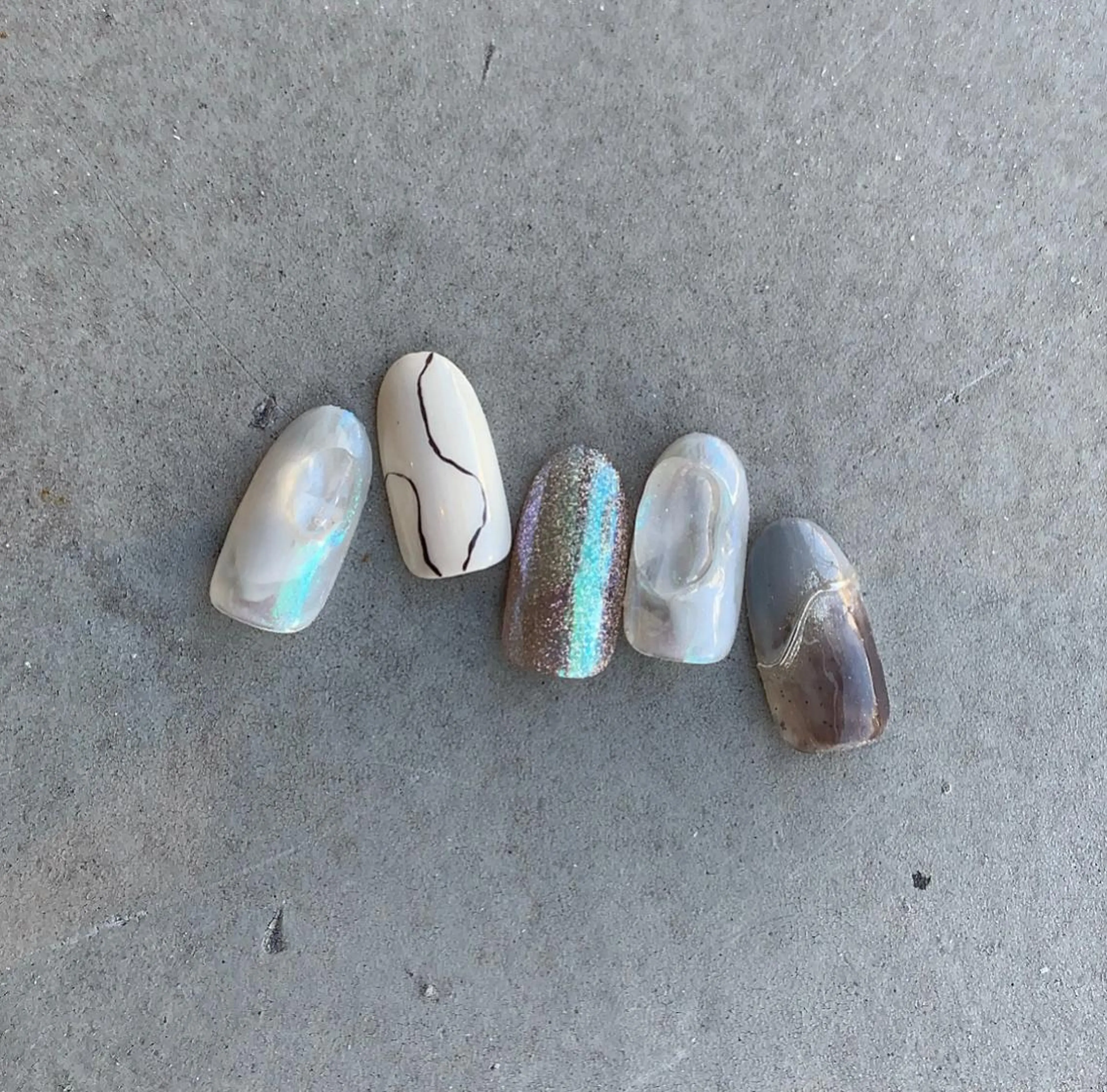 ネイル ハンドネイル にしぐち はるかのネイルデザイン