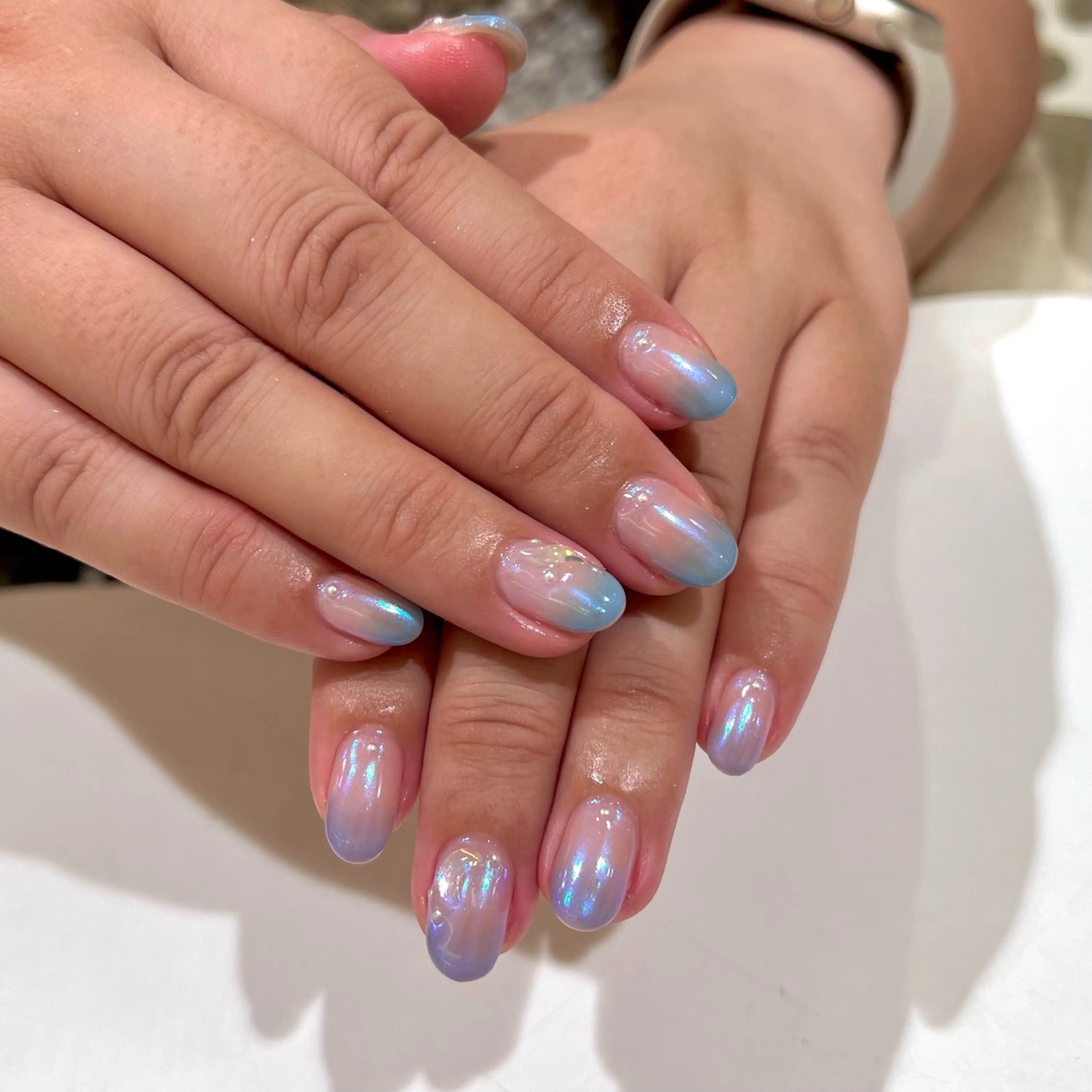 ネイル 持ち込み ハンドネイル 田中 夏海のネイルデザイン