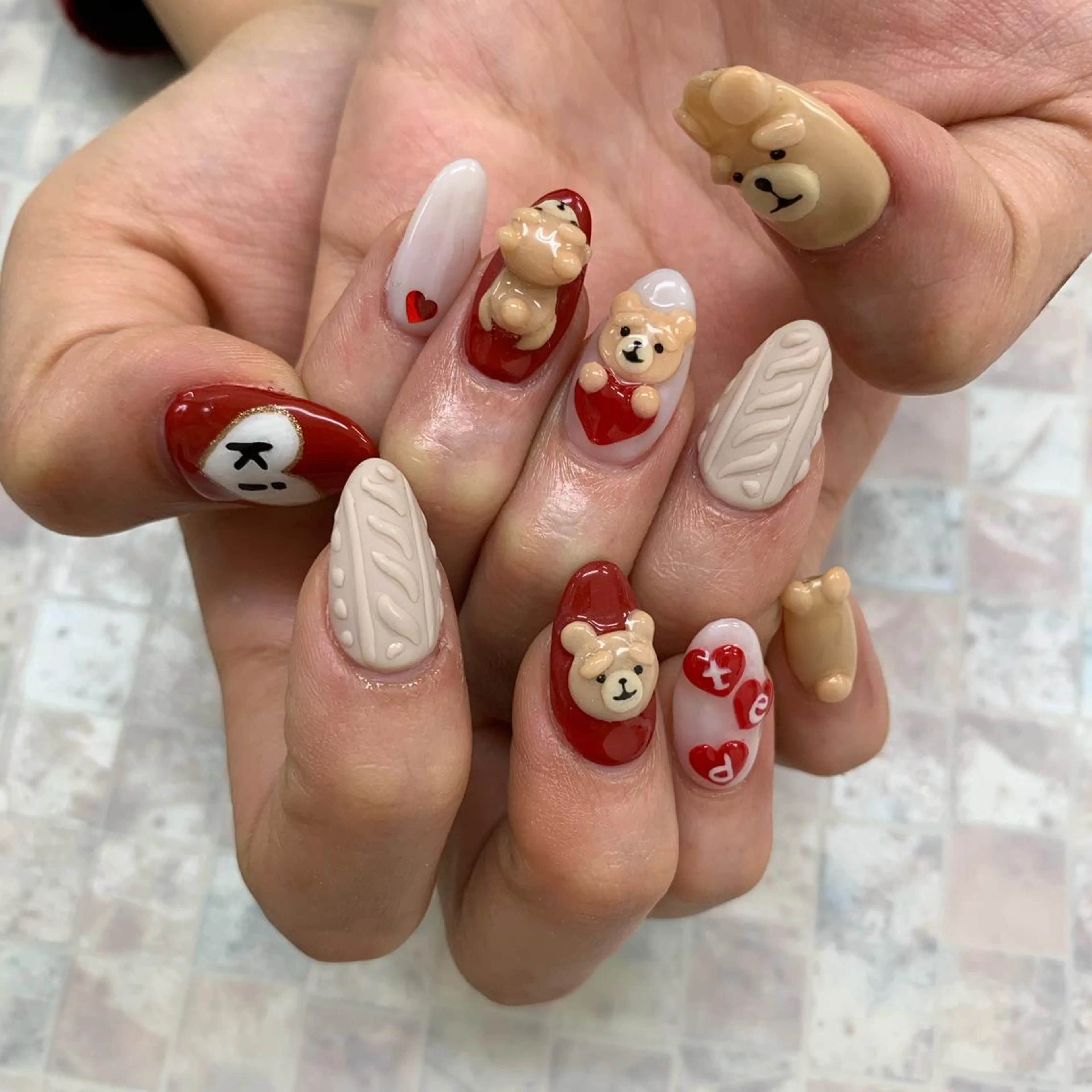 ネイル ハンドネイル 五十嵐 美智のネイルデザイン