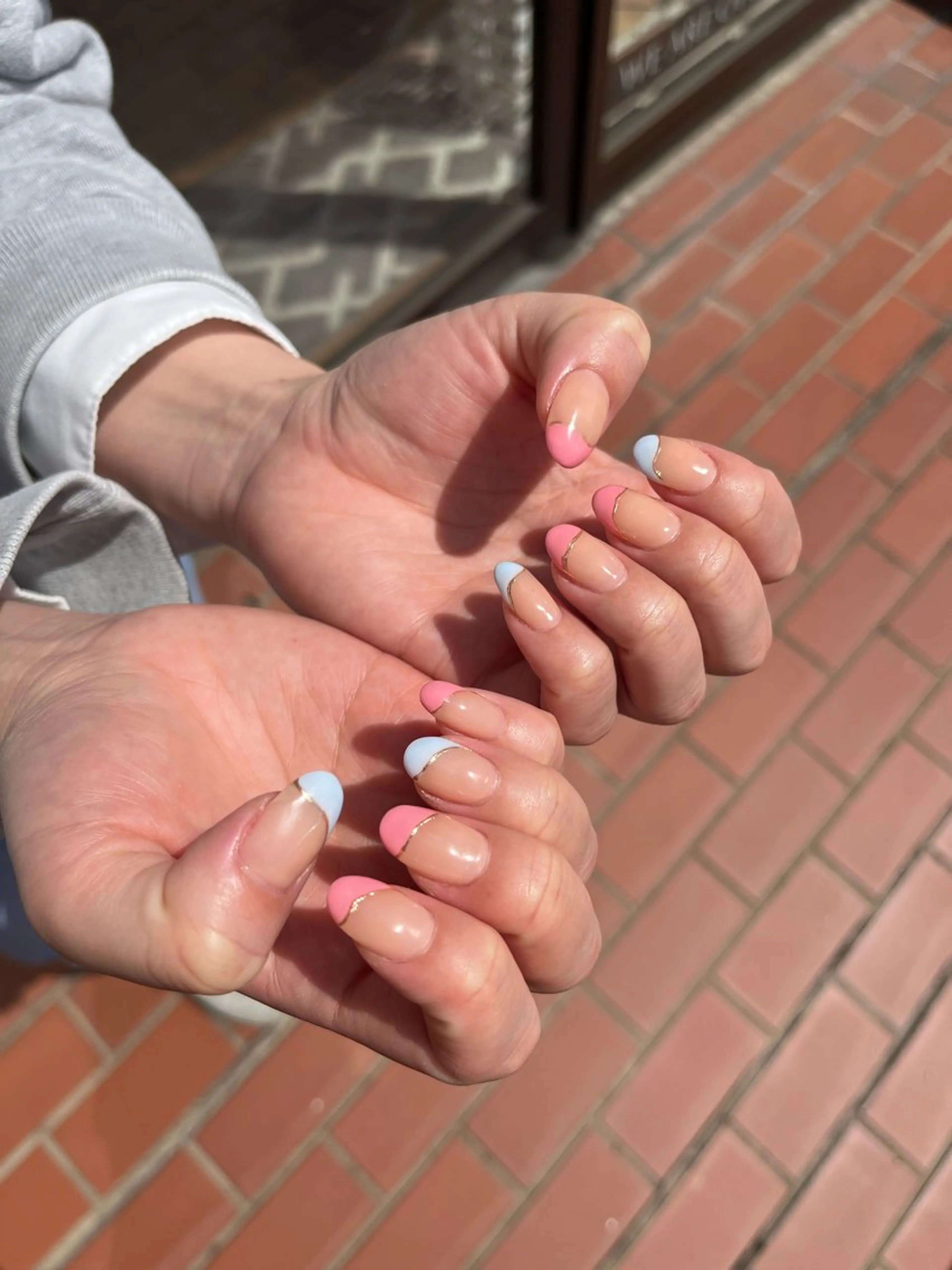 ネイル フレンチネイル ハンドネイル フットネイル nailsister ただのネイルデザイン
