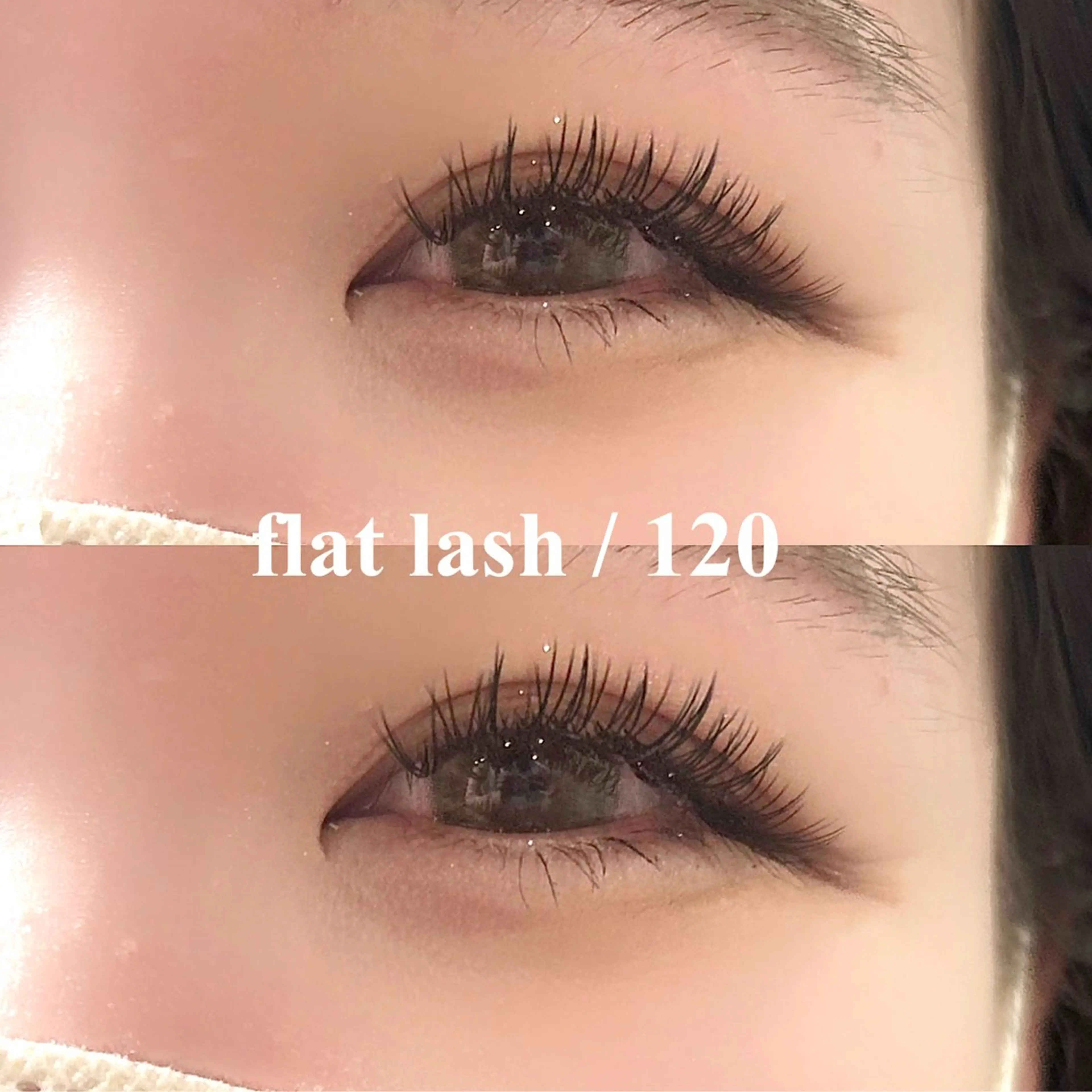 マツエク・マツパ フラットラッシュ 辻元 美里のマツエク・マツパデザイン