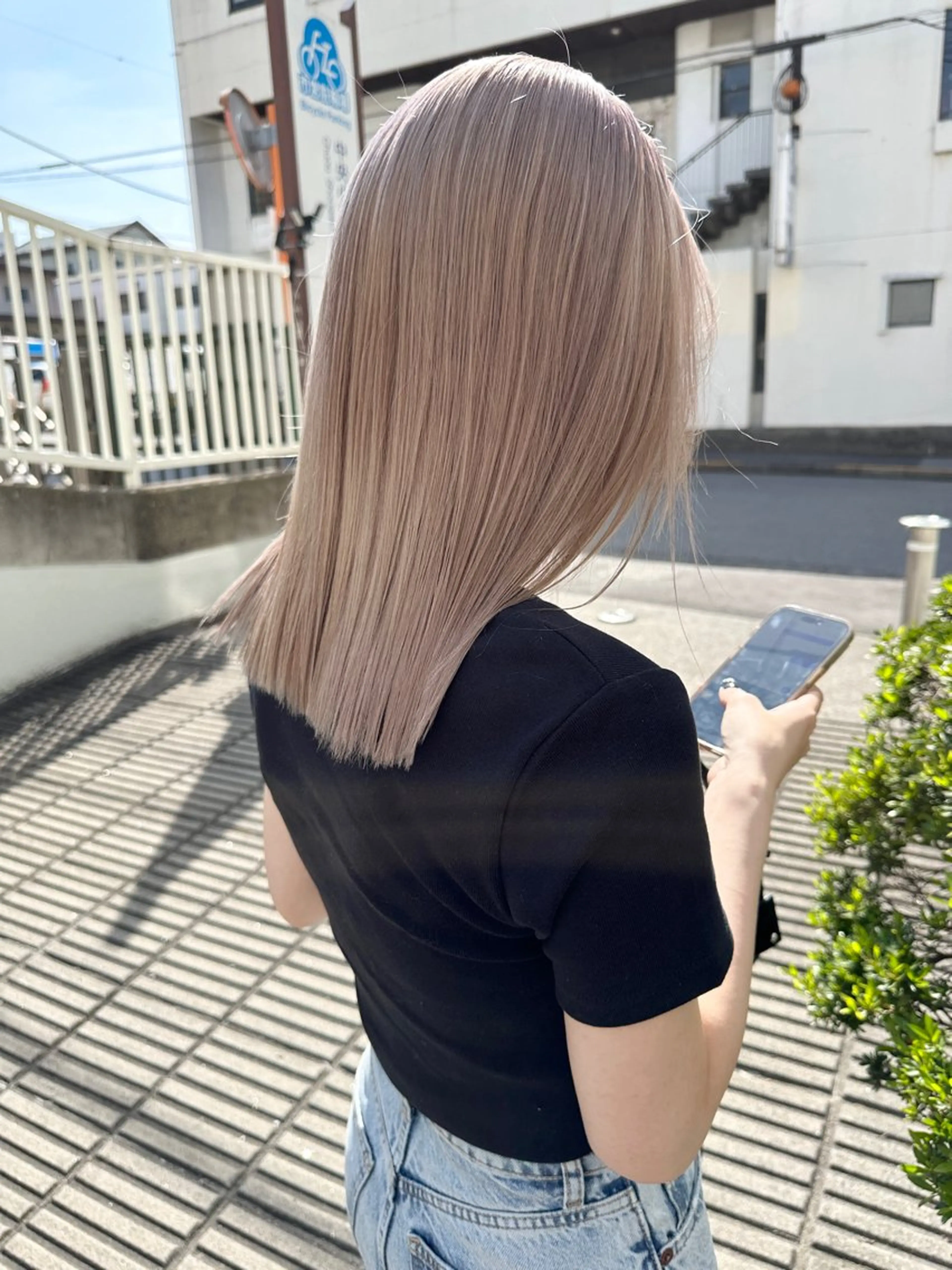 ミディアム ヘアカラー 髪質改善特化【荻窪】 RYOTOのヘアスタイル