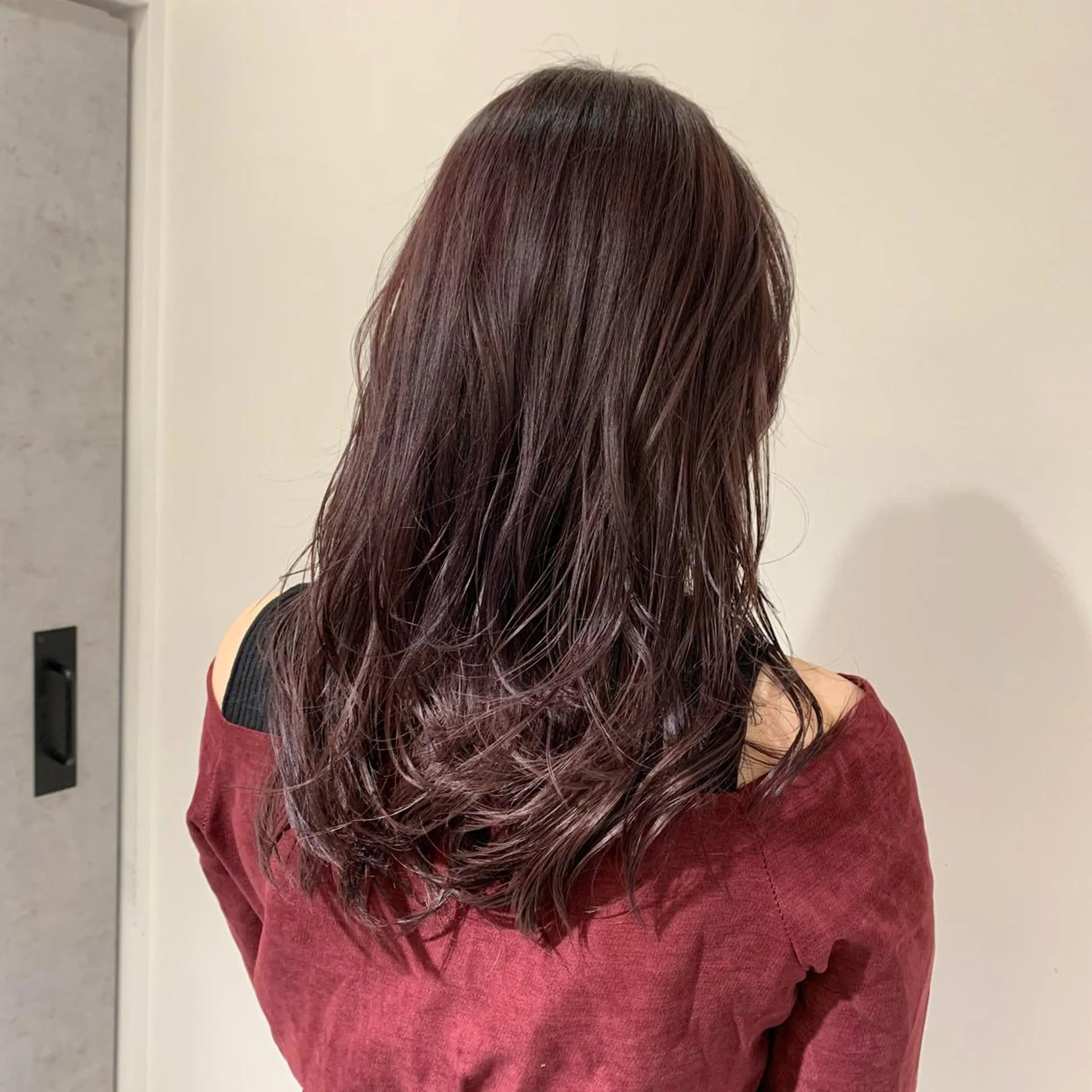 セミロング カラー i'll.所属・i'll 未空のヘアスタイル