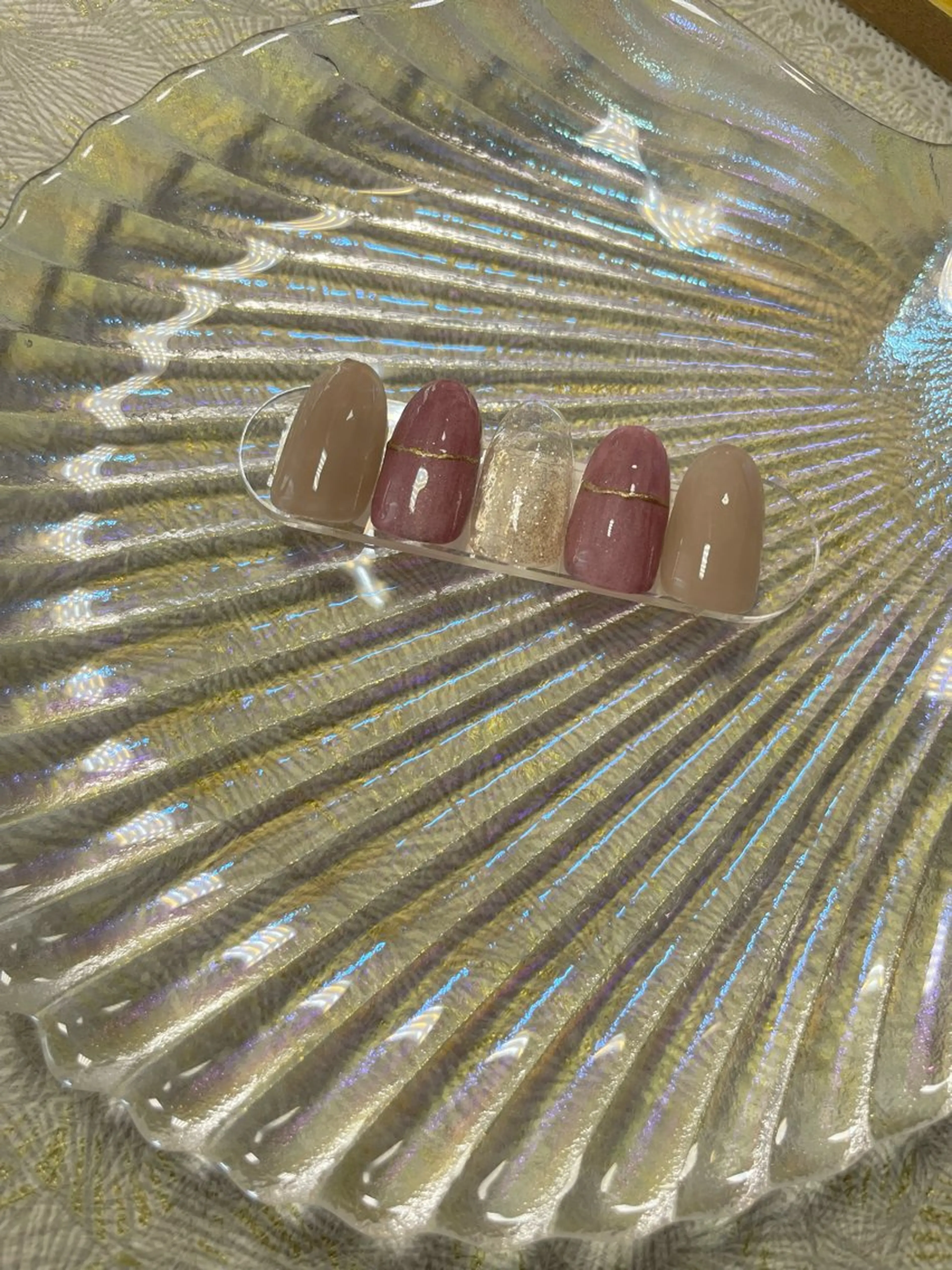 ネイル ミラーネイル KEYs' NAIL ROOMのネイルデザイン