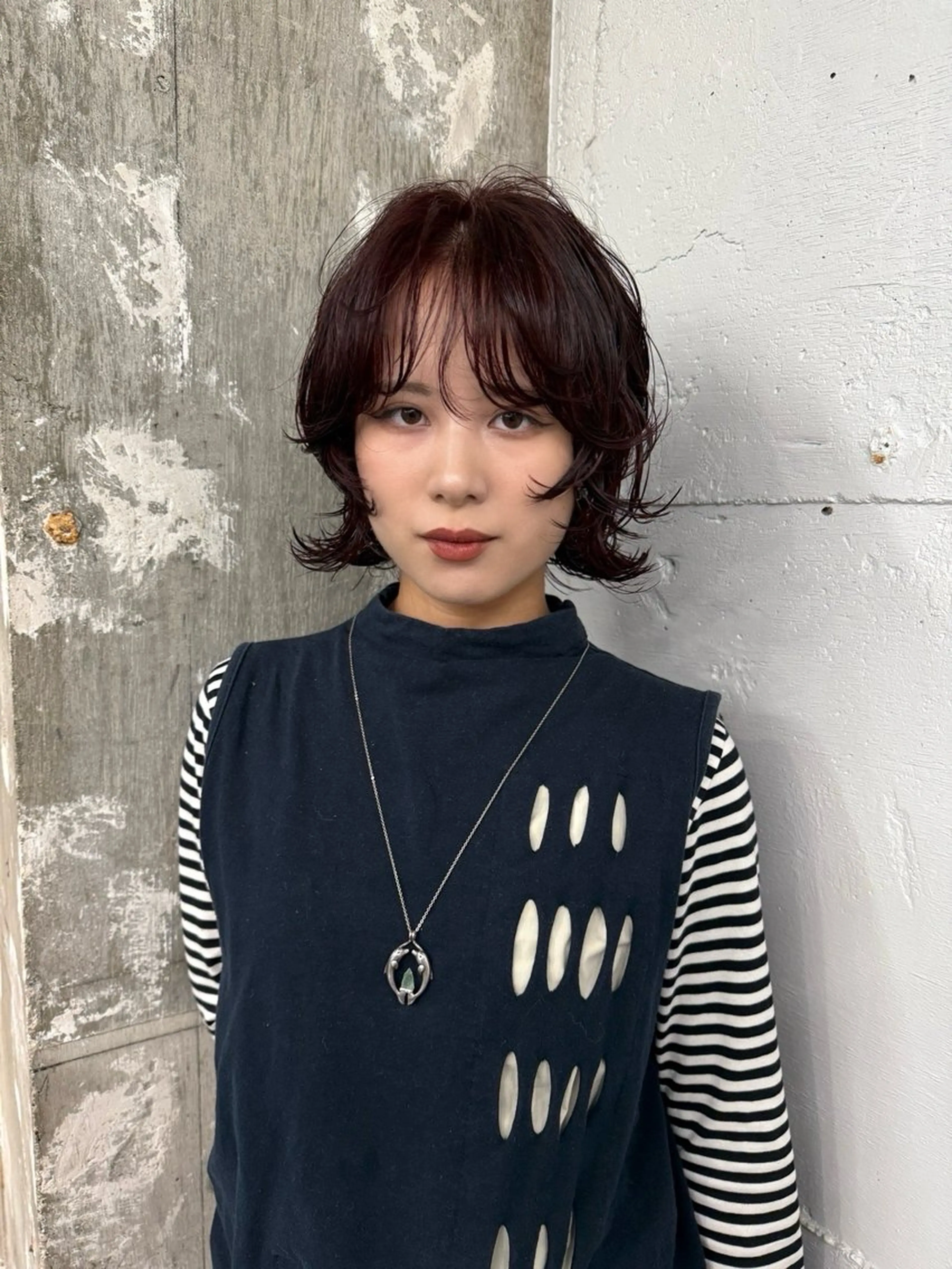 ミディアム パーマ ミディアムパーマ ボブ 平沼 祐哉/パーマのヘアスタイル