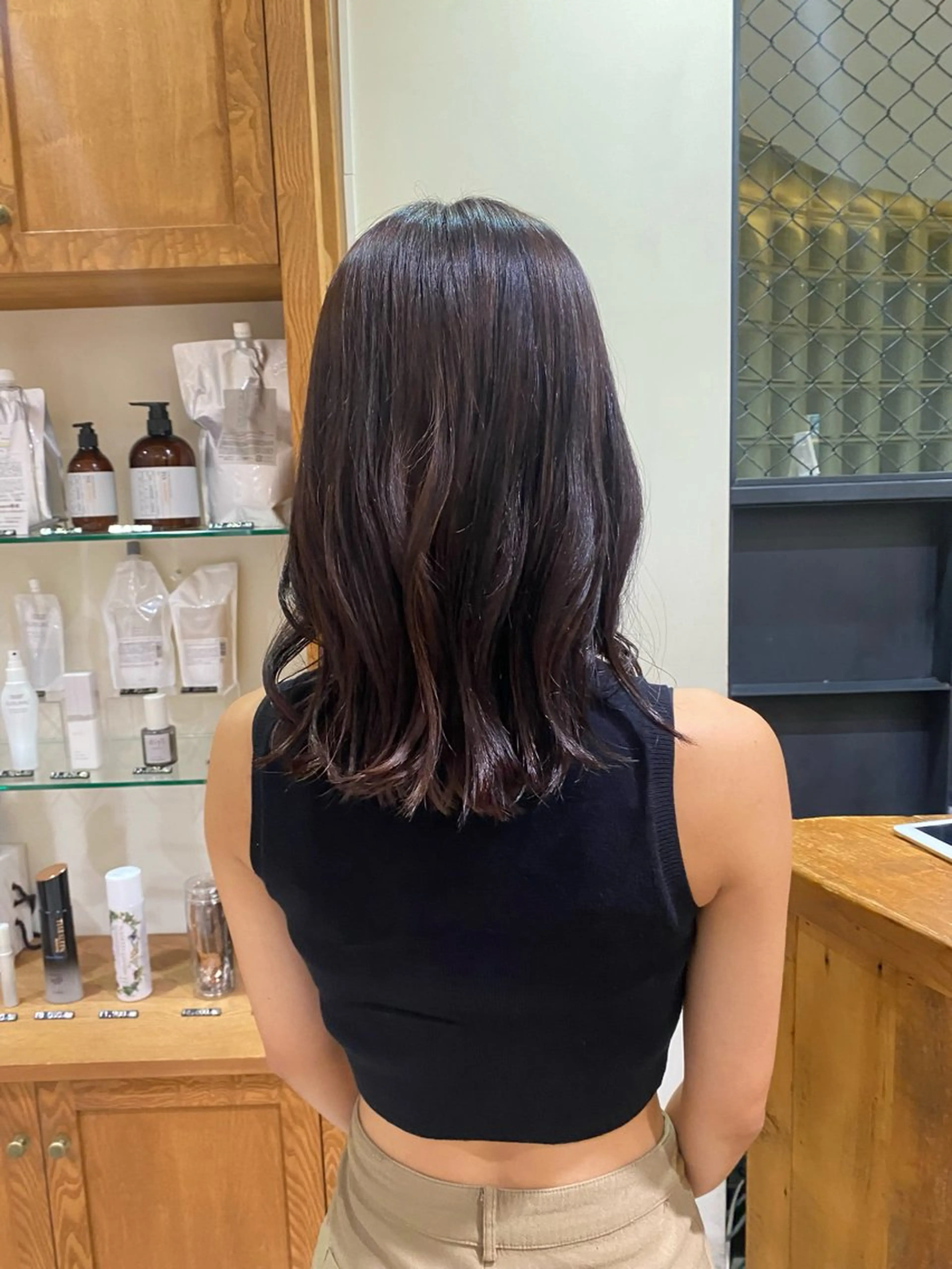 カラー 🖤海外風デザイン カラー🖤/りんのヘアスタイル