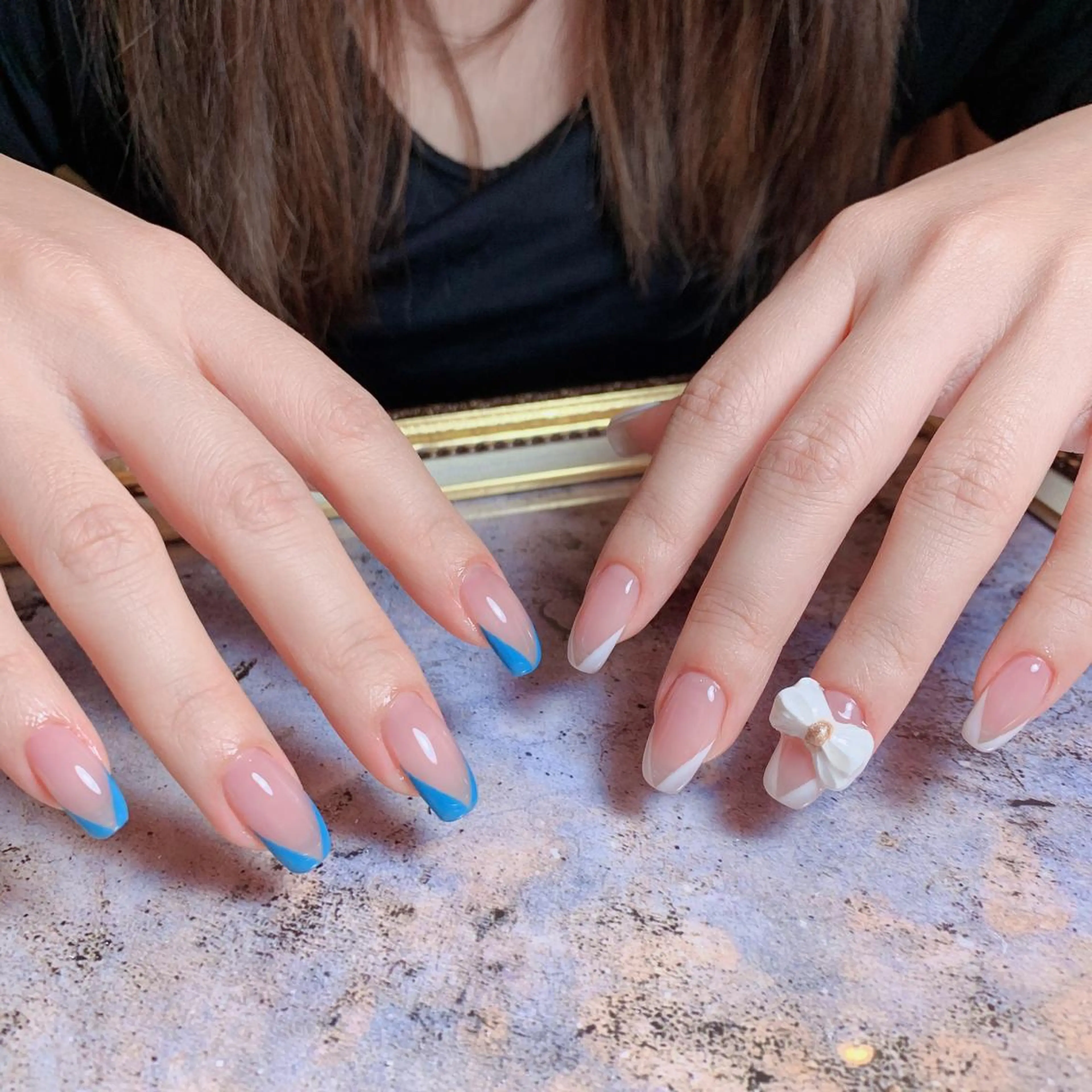 ネイル フレンチネイル FLY Nail Salonのネイルデザイン