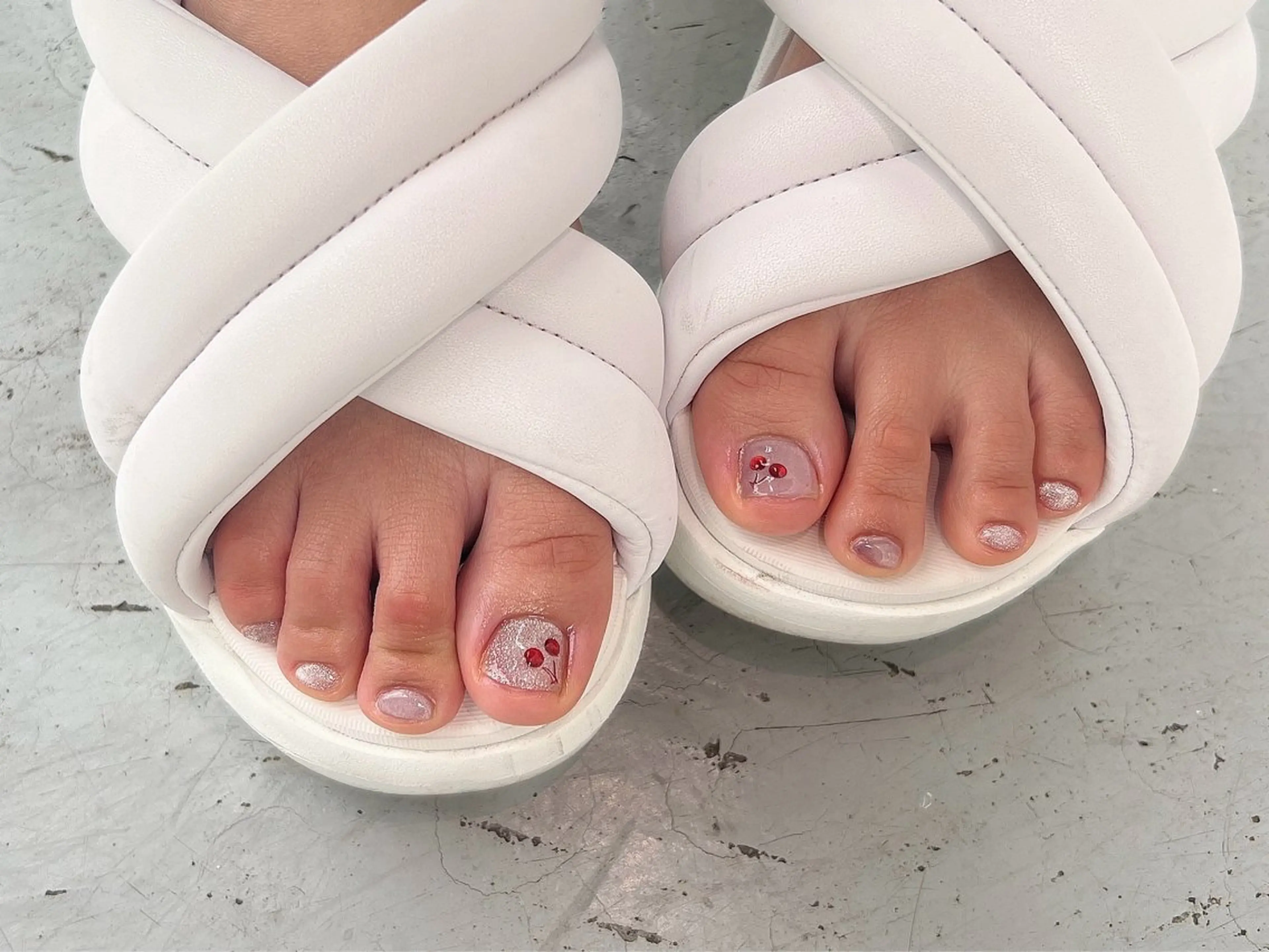 ネイル フットネイル オフィスネイル♡ nail&eyeのネイルデザイン