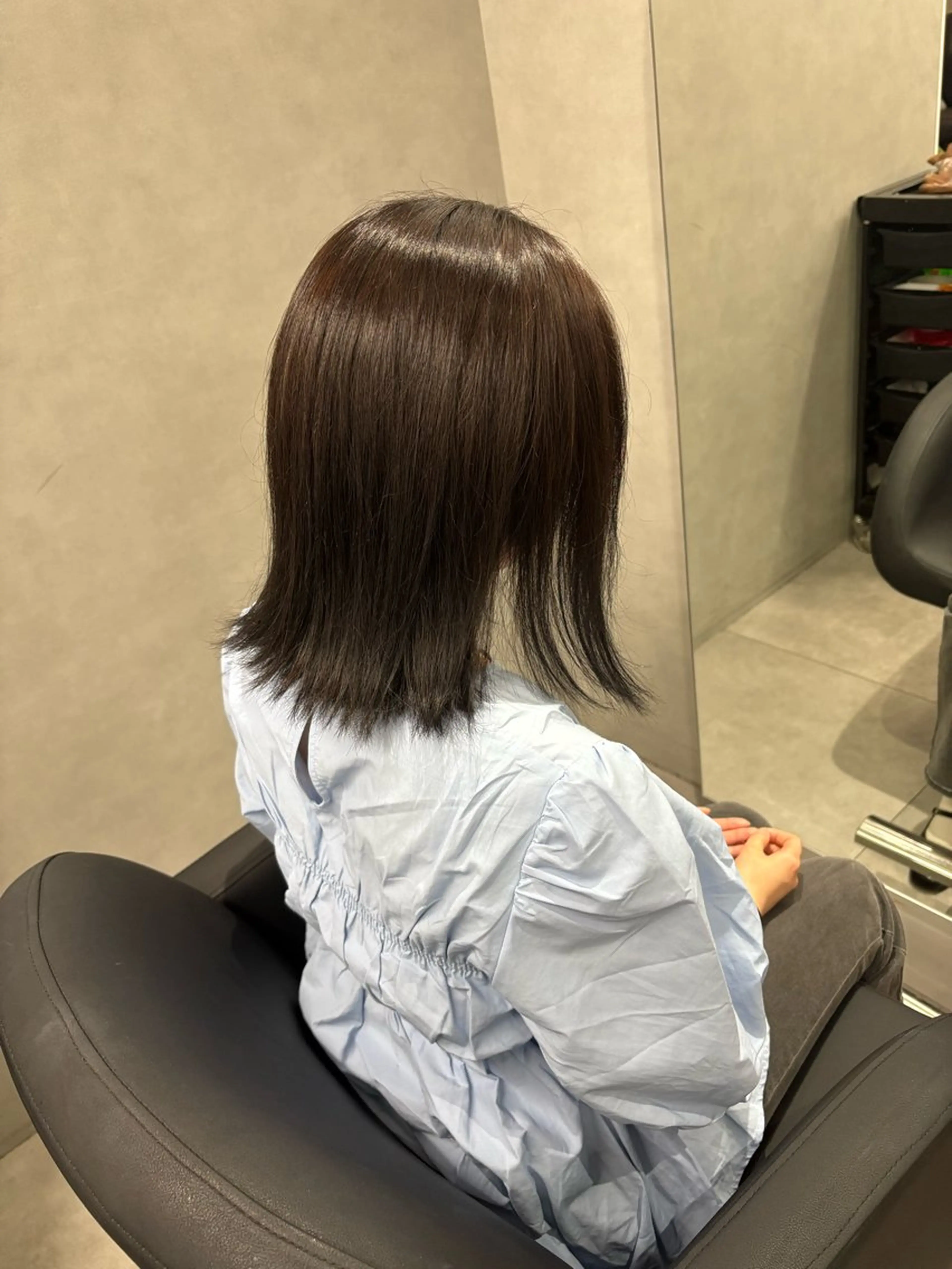ショート カラー ヘアアレンジ ブリーチ 透明感カラー 門田 夏鈴のヘアスタイル