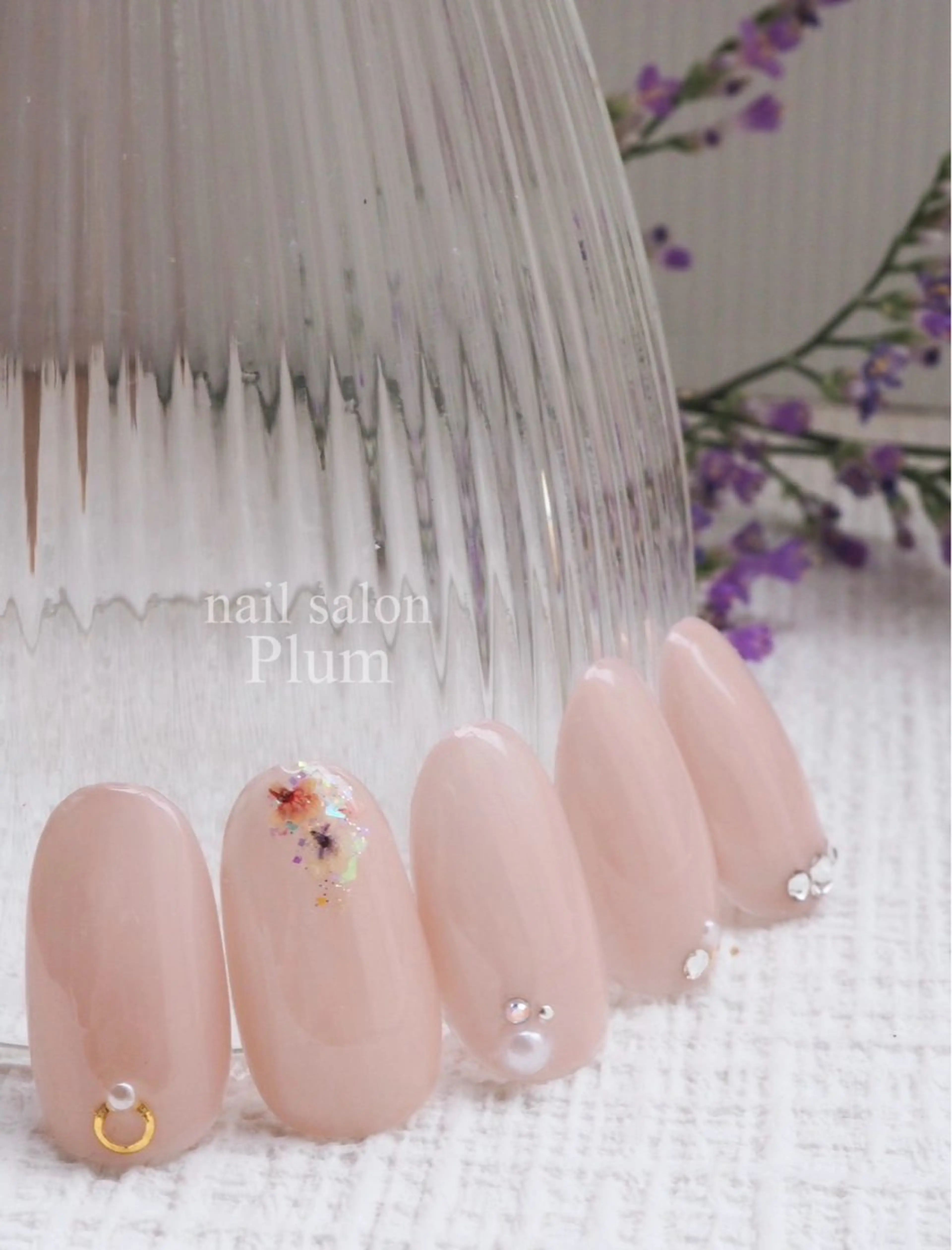 ネイル ハンドネイル Plum Kanaのネイルデザイン