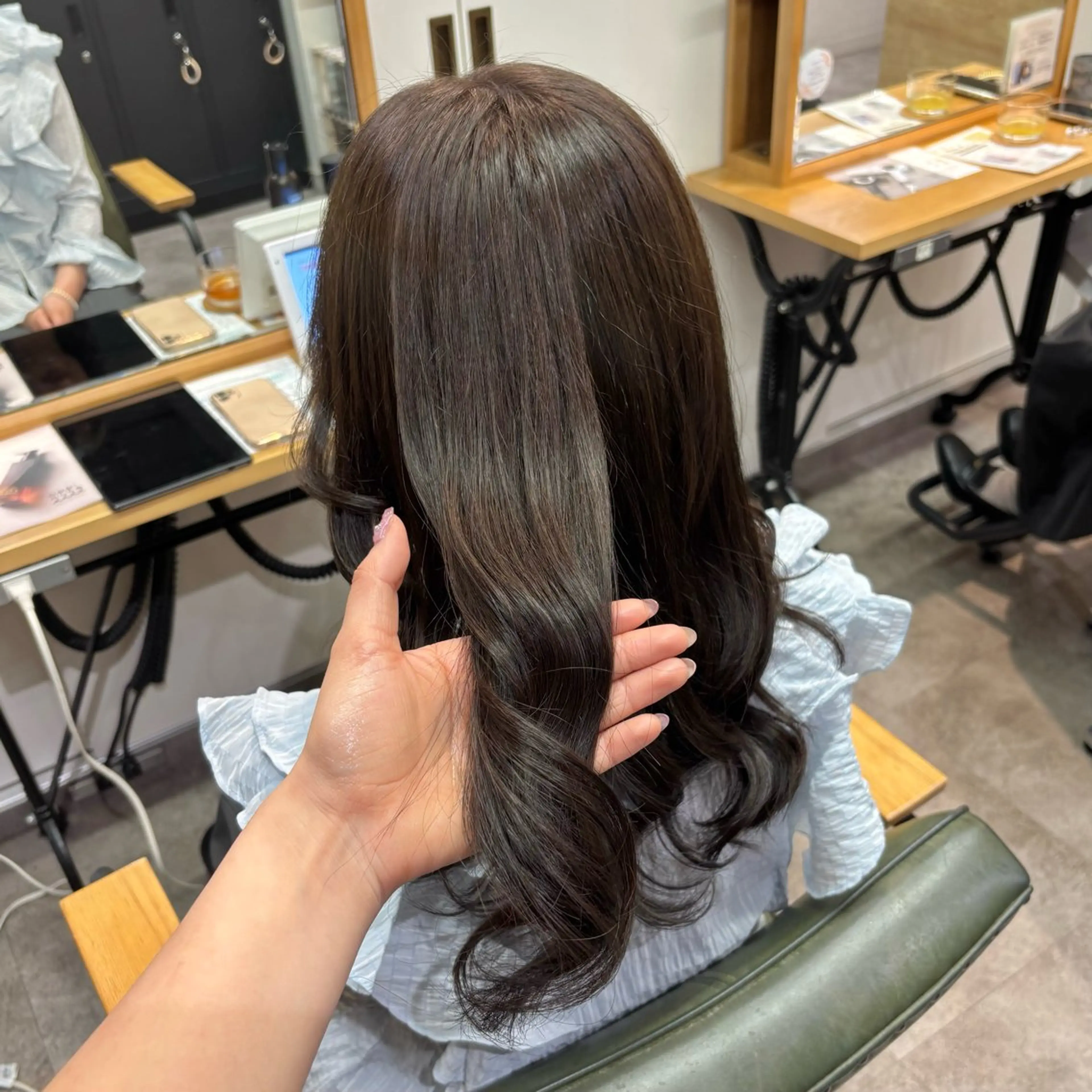 カラー 透明感カラー 艶カラー🪡髪質改善 アレンジ🎀airiのヘアスタイル