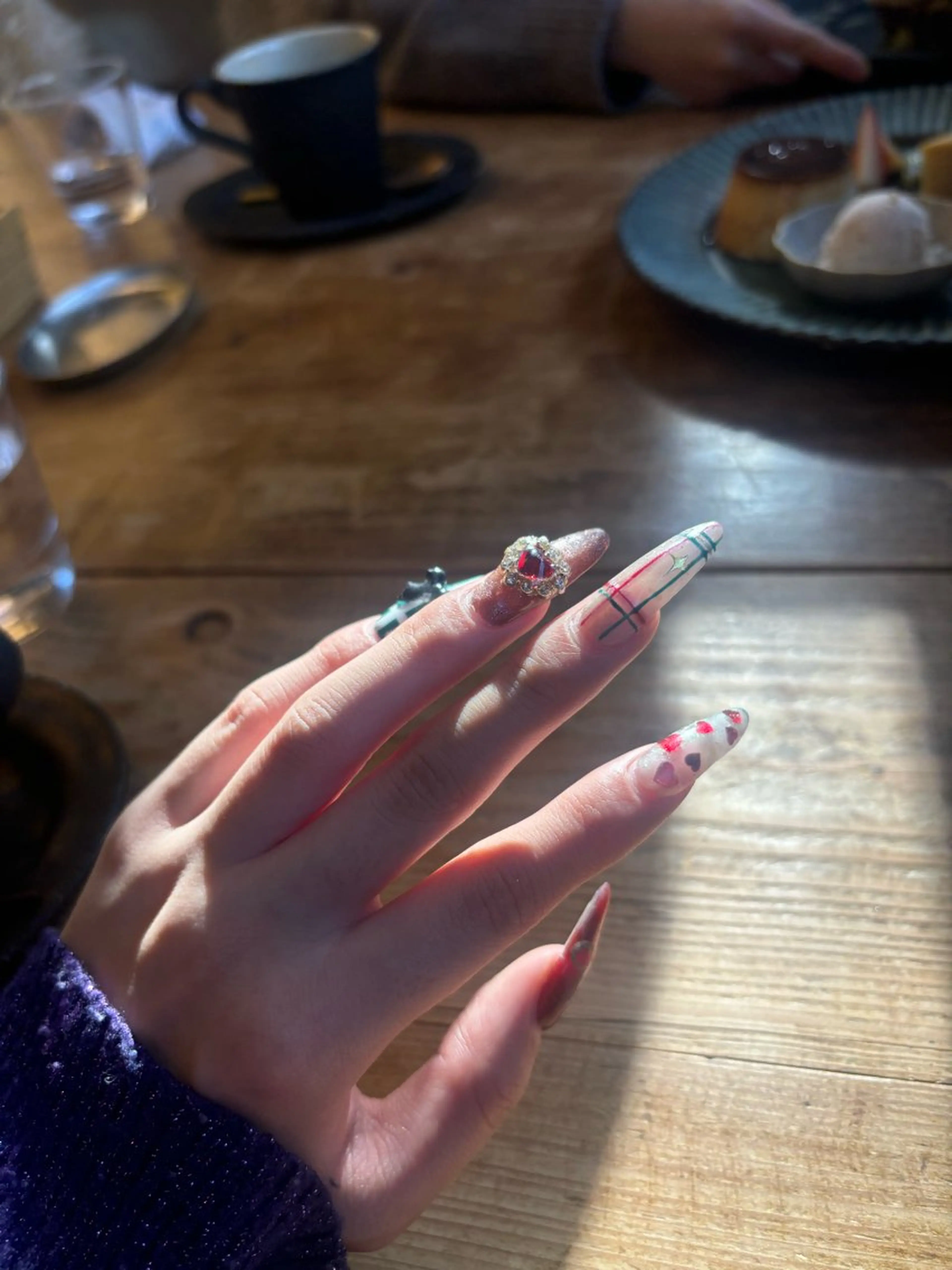 ネイル mano Hanaのネイルデザイン