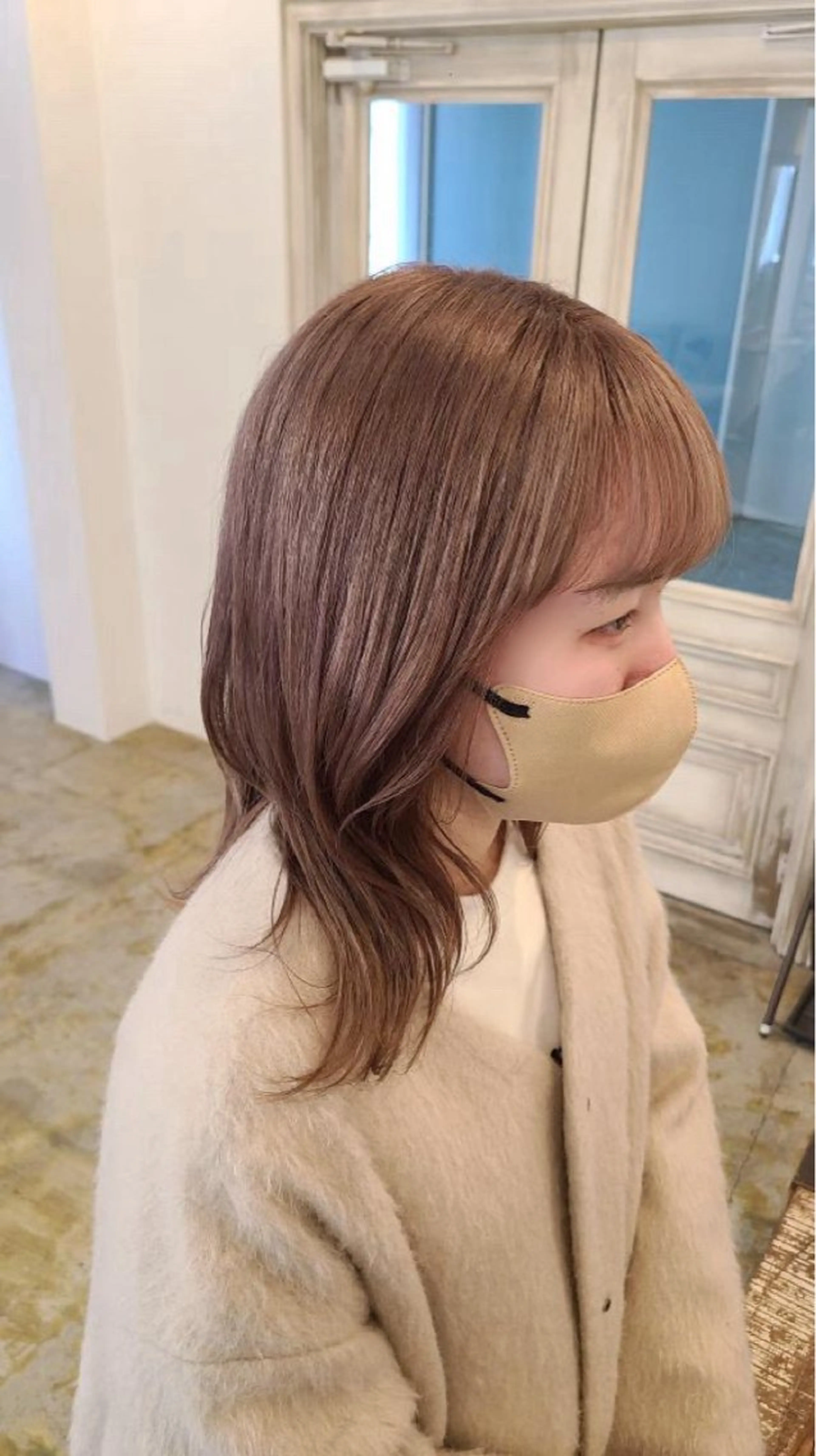 カラー defi リカのヘアスタイル