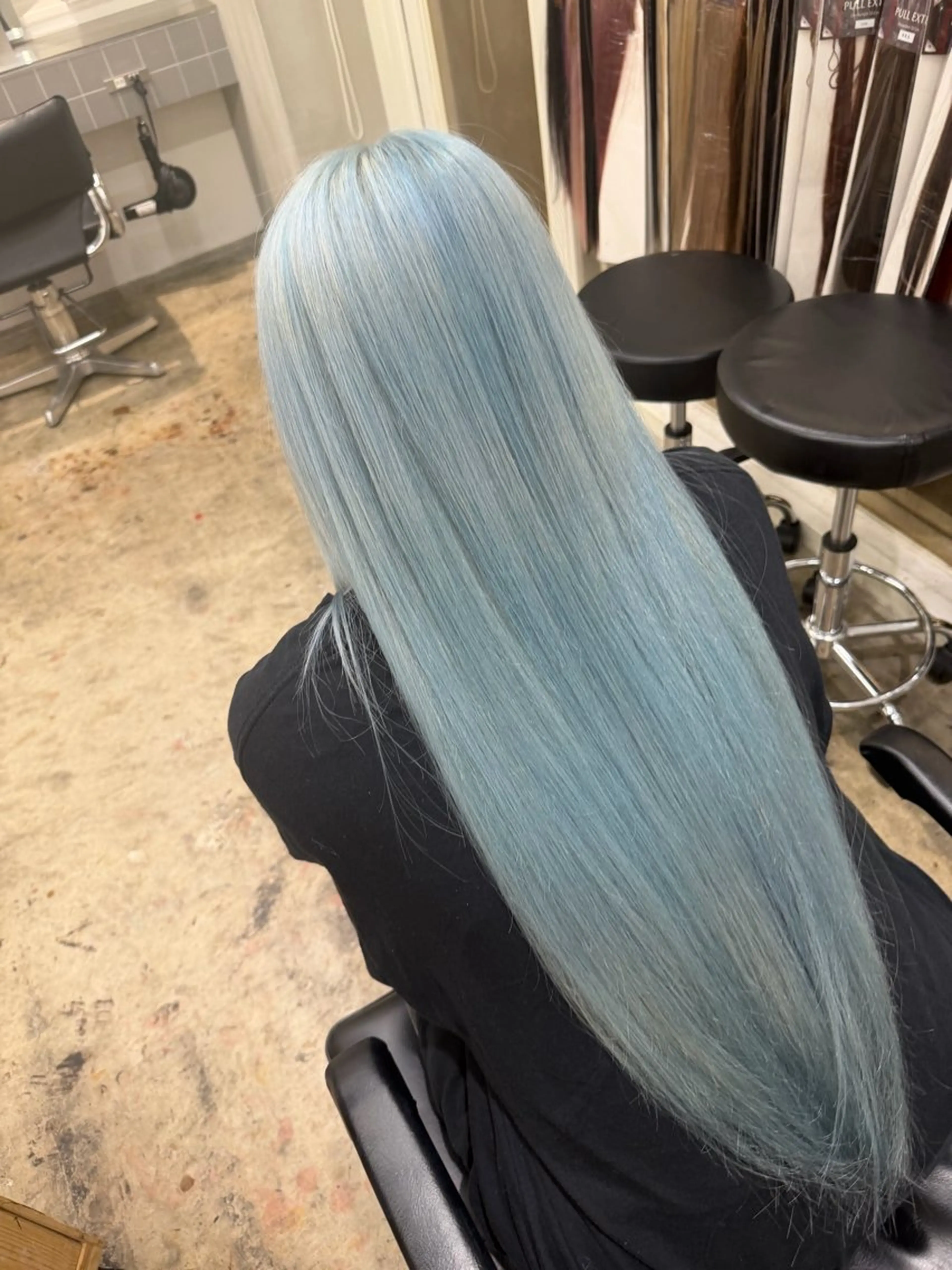 ロング カラー カット ヘアカラー トリートメント ハイトーン/ブリーチ /ウルフ/しゅーたのヘアスタイル