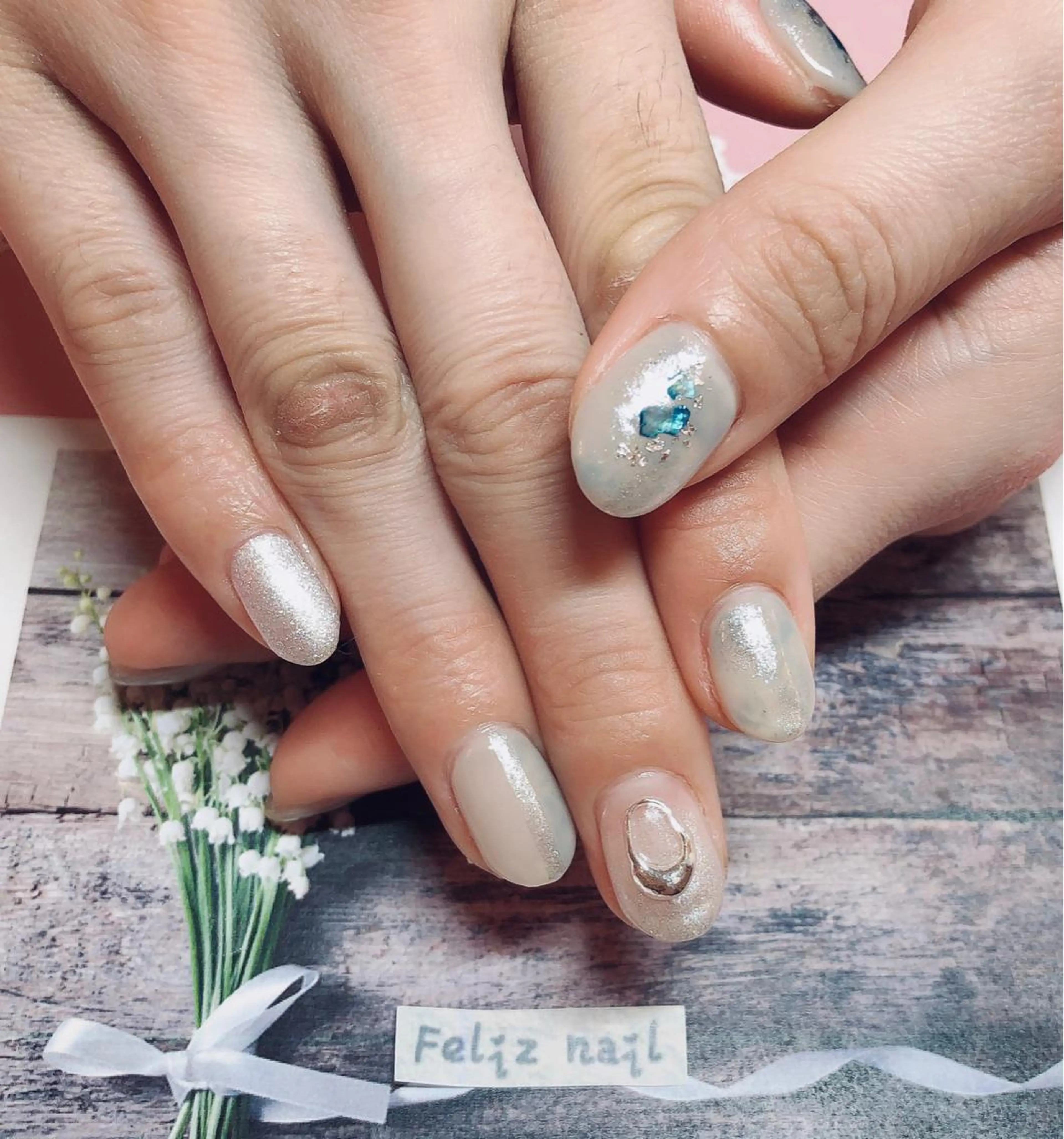 ネイル ジェルネイル パラジェル ハンドネイル ユキカ （ネイリスト）のネイルデザイン