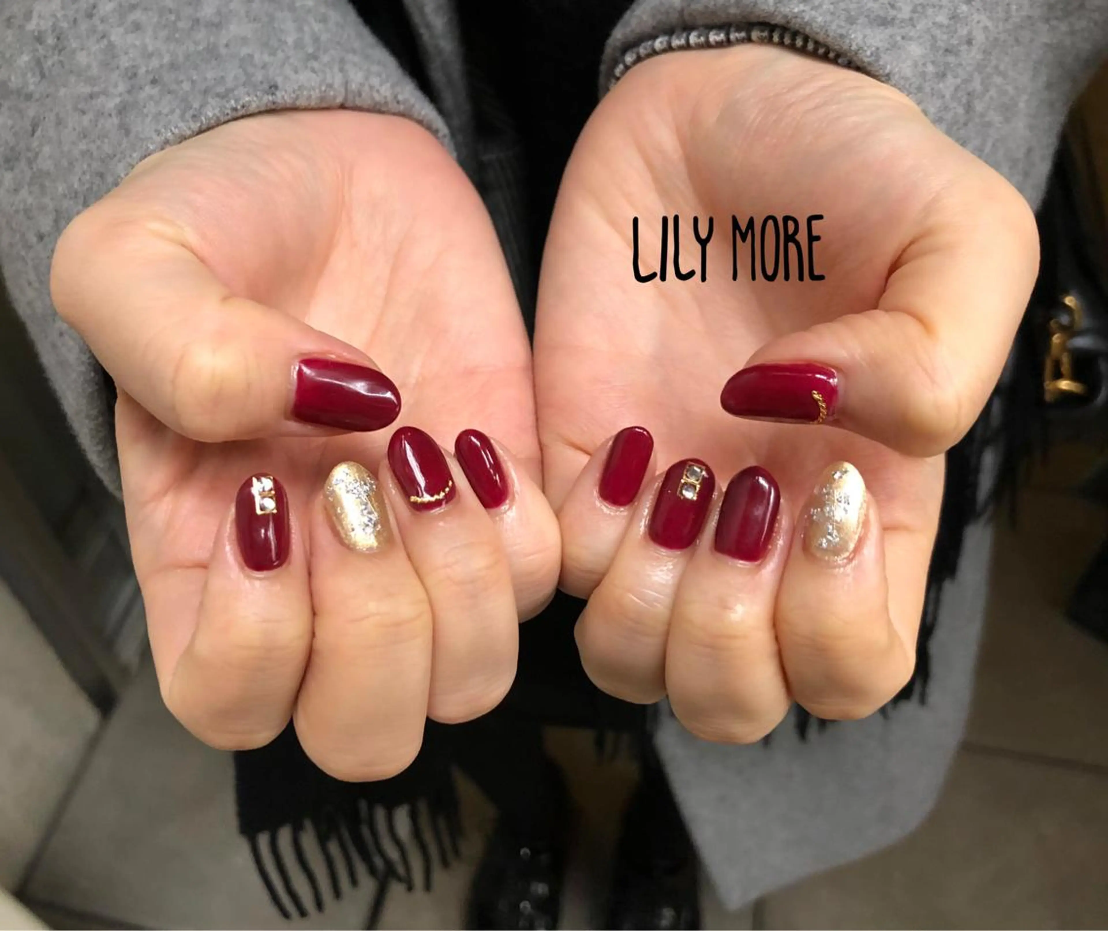 ネイル シンプルネイル Lily closetのネイルデザイン