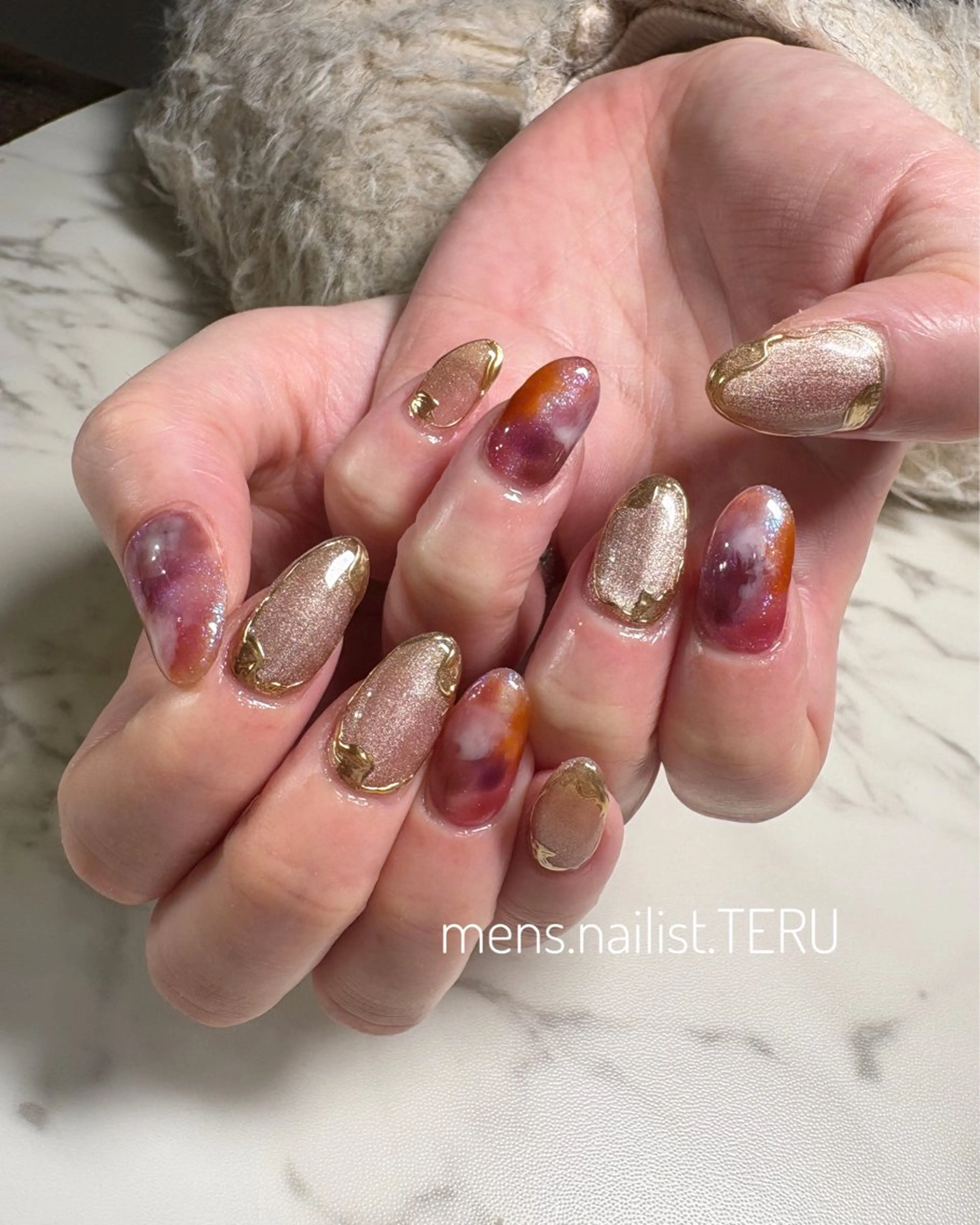 ネイル メンズネイル nailsalon ETERNALのネイルデザイン