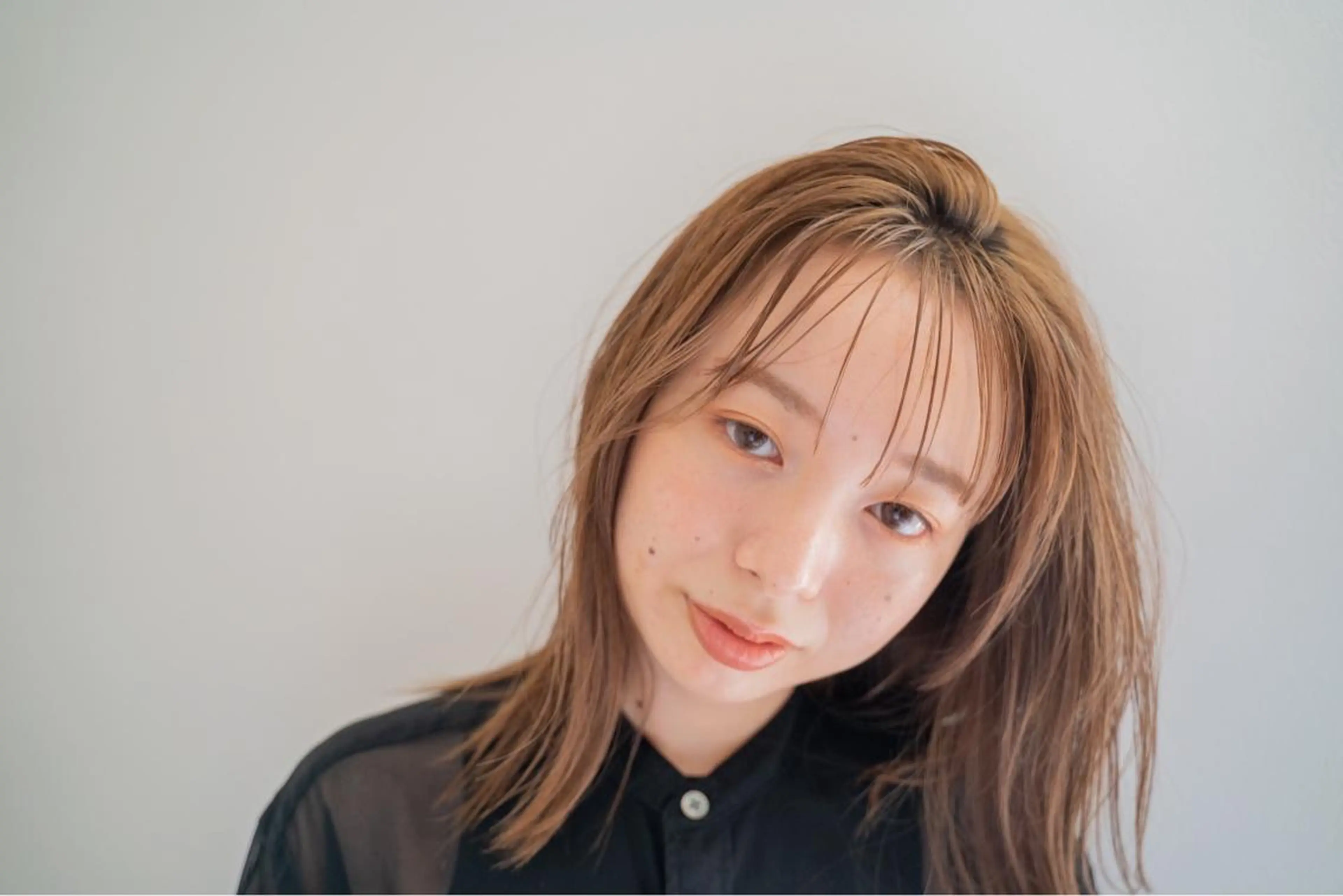 ミディアム カラー ✨ハイライトの達人 ボブ/ショート/雪下のヘアスタイル