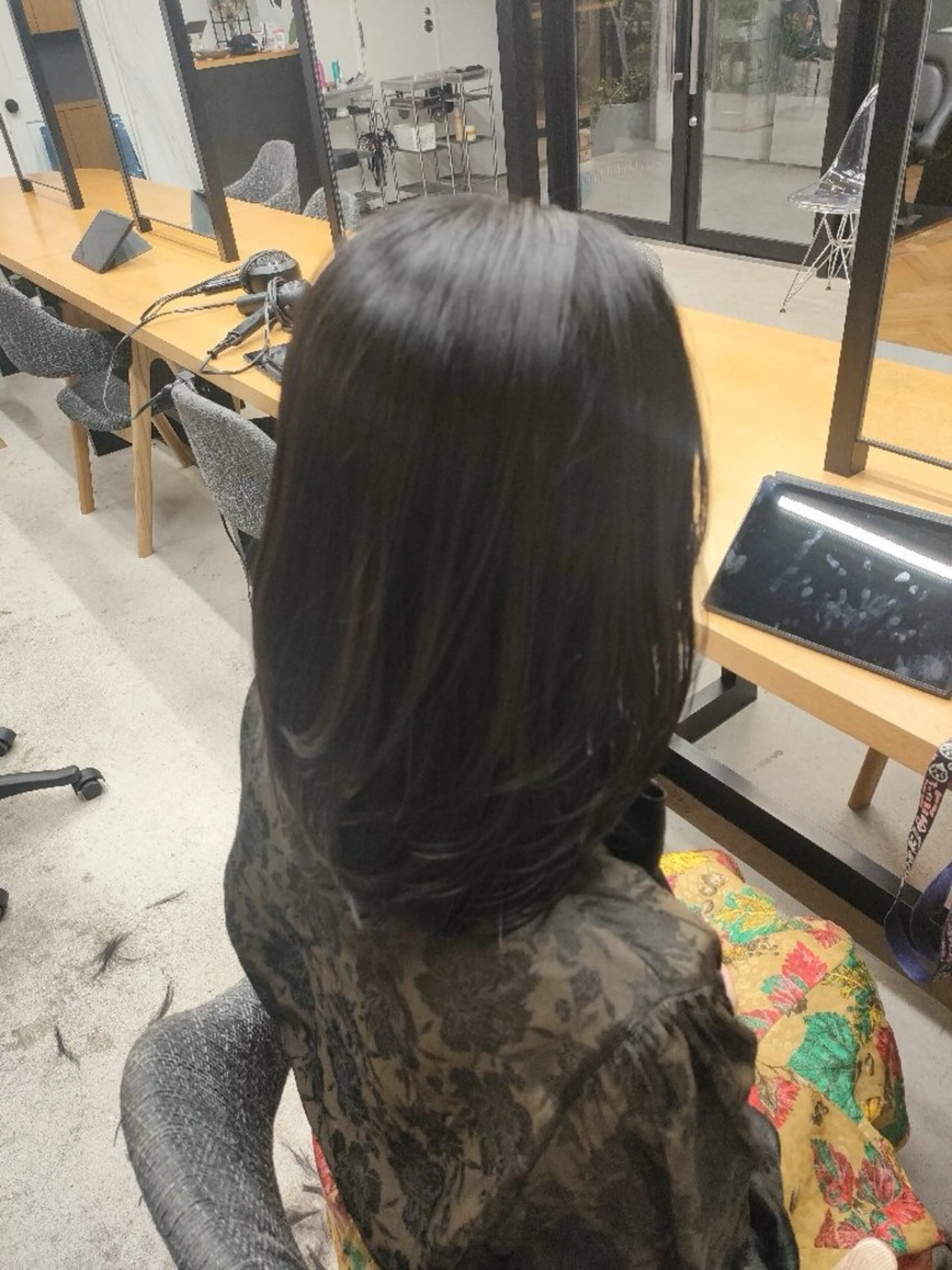 ミディアム レイヤーカット 🎀レイナ／透明感 ／艶感／髪質改善🎀のヘアスタイル