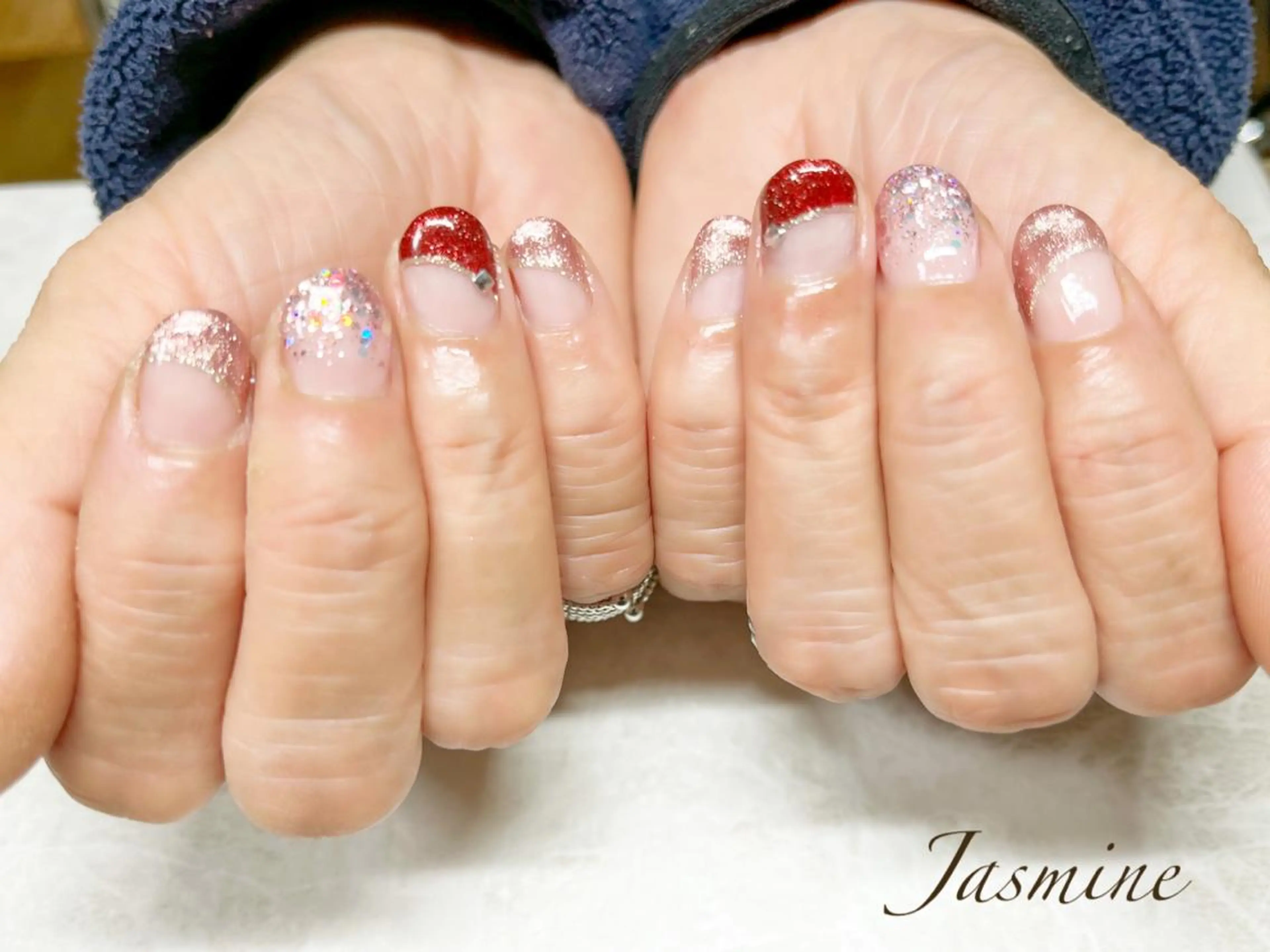 ネイル ハンドネイル Jasmine 林のネイルデザイン