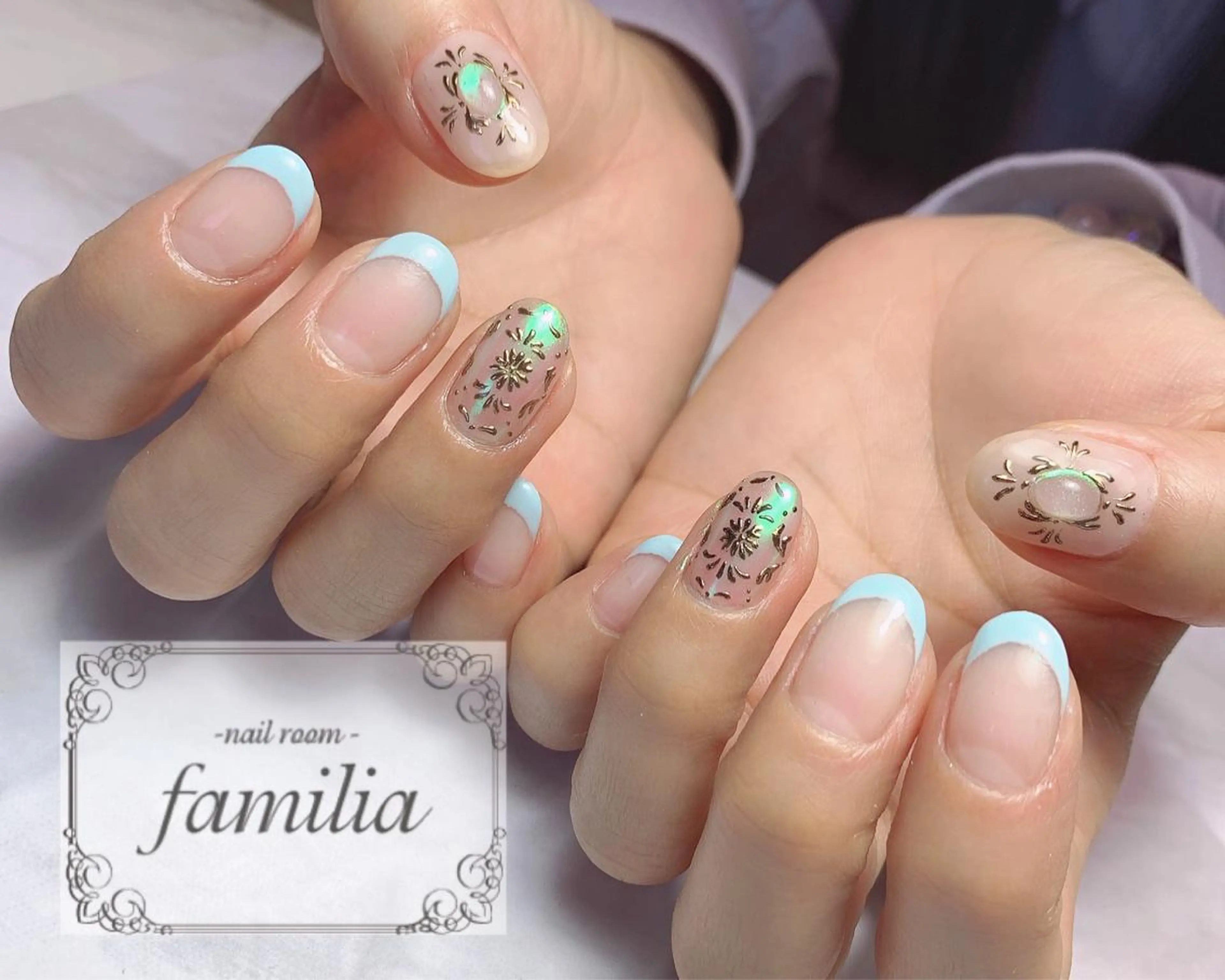 ネイル ハンドネイル -nailroom- familiaのネイルデザイン