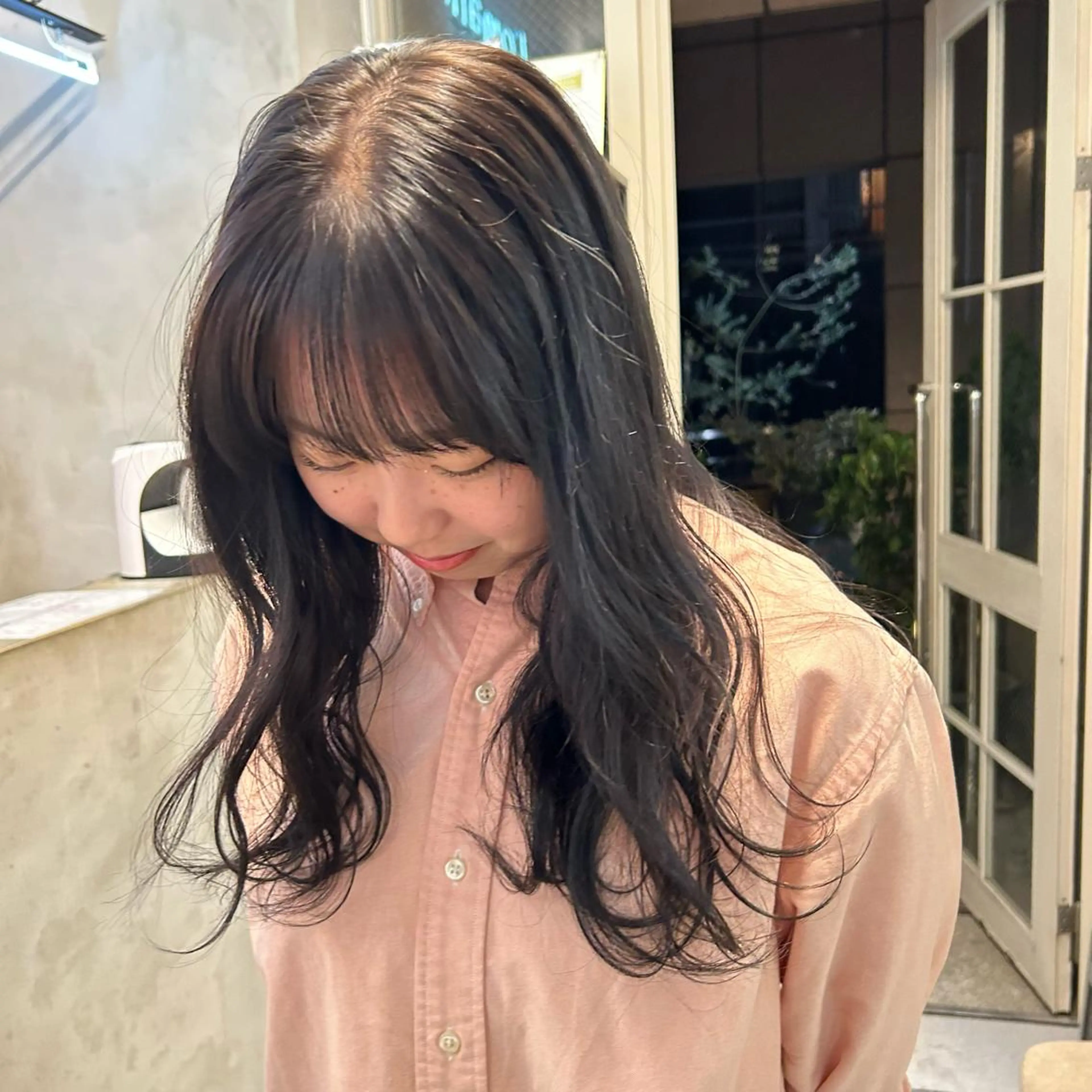 ロング カラー 透明感カラー ヘアカラー じゅわっと暖色カラー 🍊Moemiのヘアスタイル