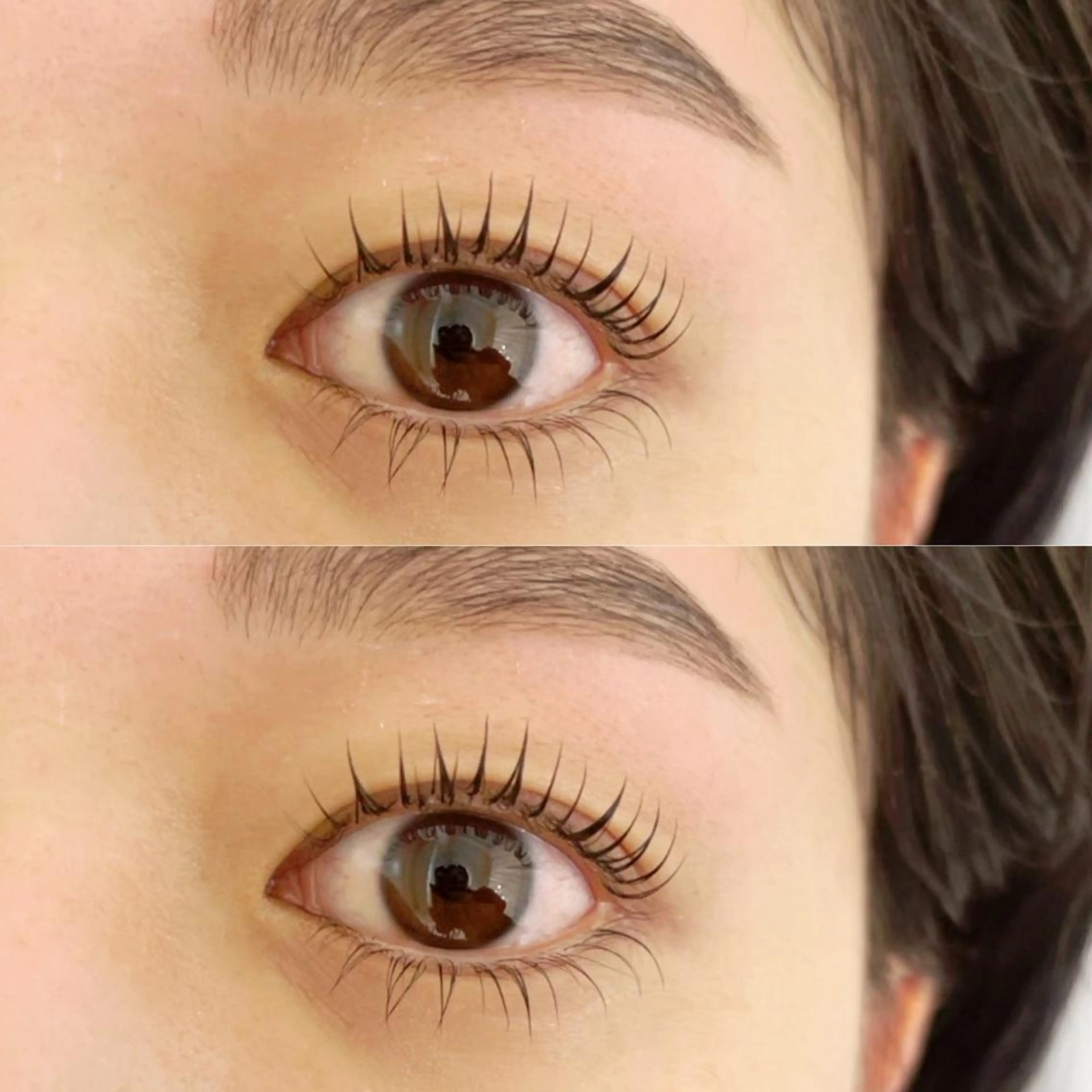 🪼上下ラッシュリフト🪼パリジェンヌ風やカールのデザイン選べます【上下まつげパーマ】の写真