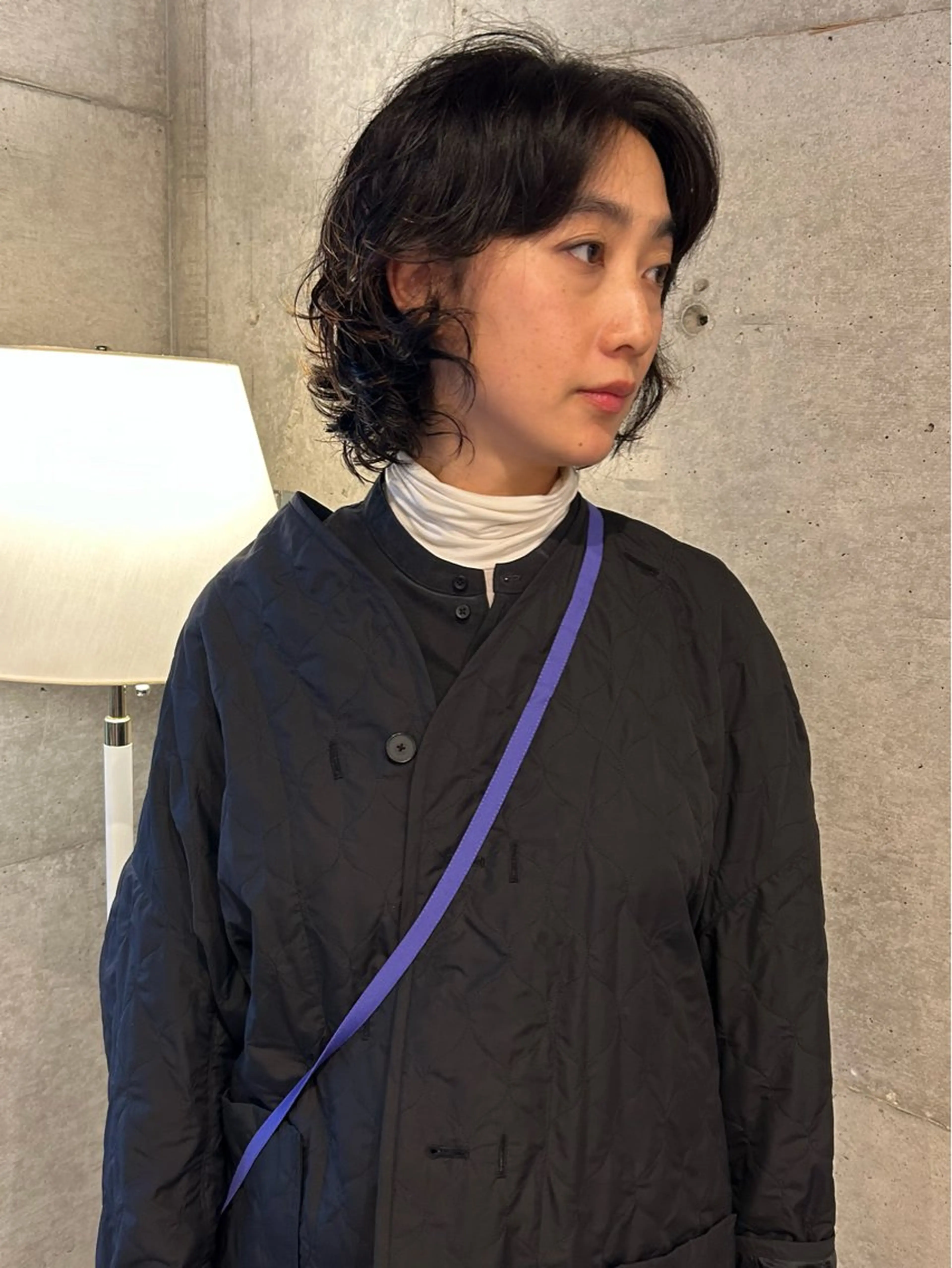 ショート パーマ 江草　真美果 hakuboのヘアスタイル