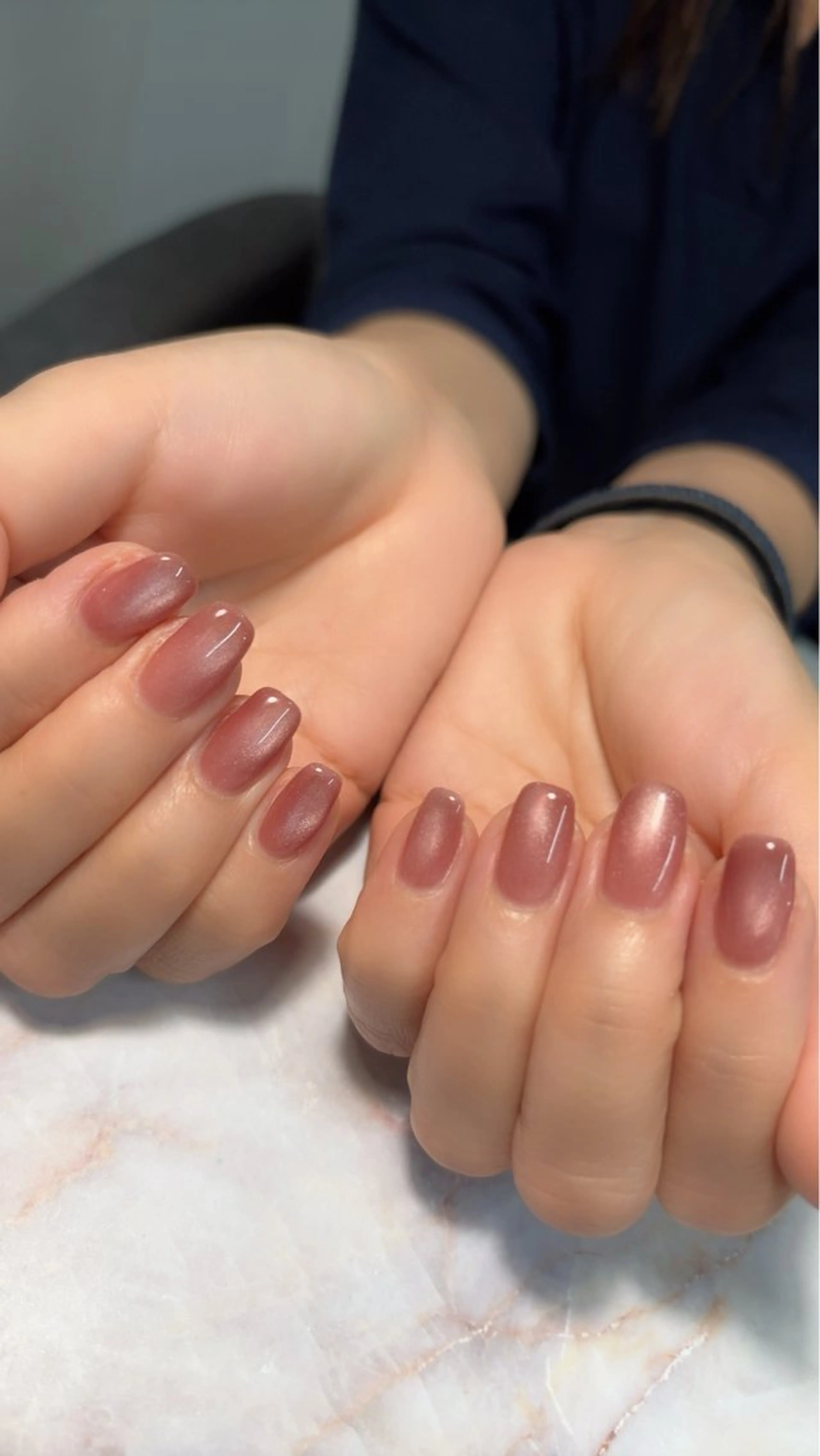 カラー豊富！【ハンド】マグネット・フラッシュネイル　￥6600→4500（他店オフ無料）の写真