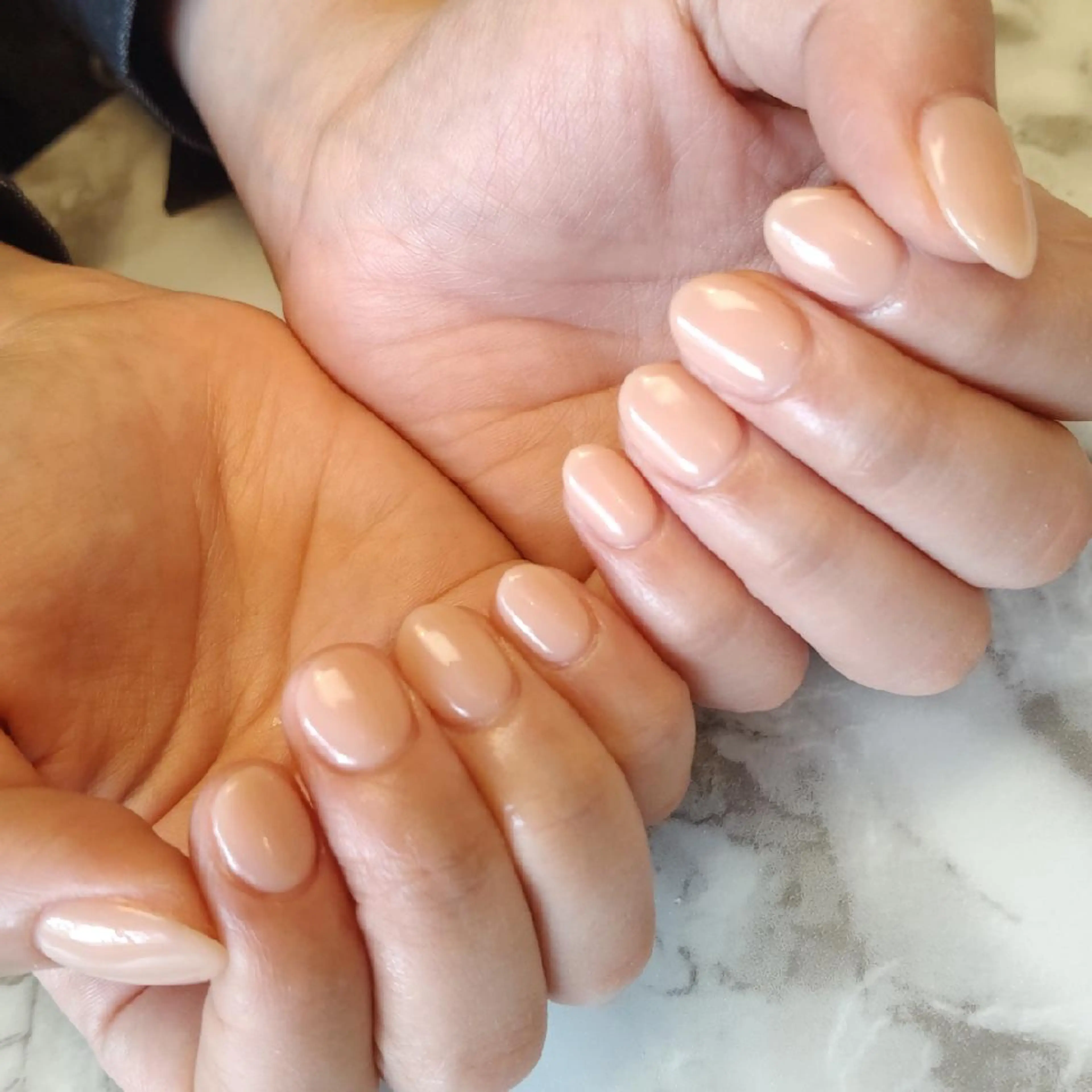 ネイル ワンカラーネイル ジェヌインネイル 河内のネイルデザイン