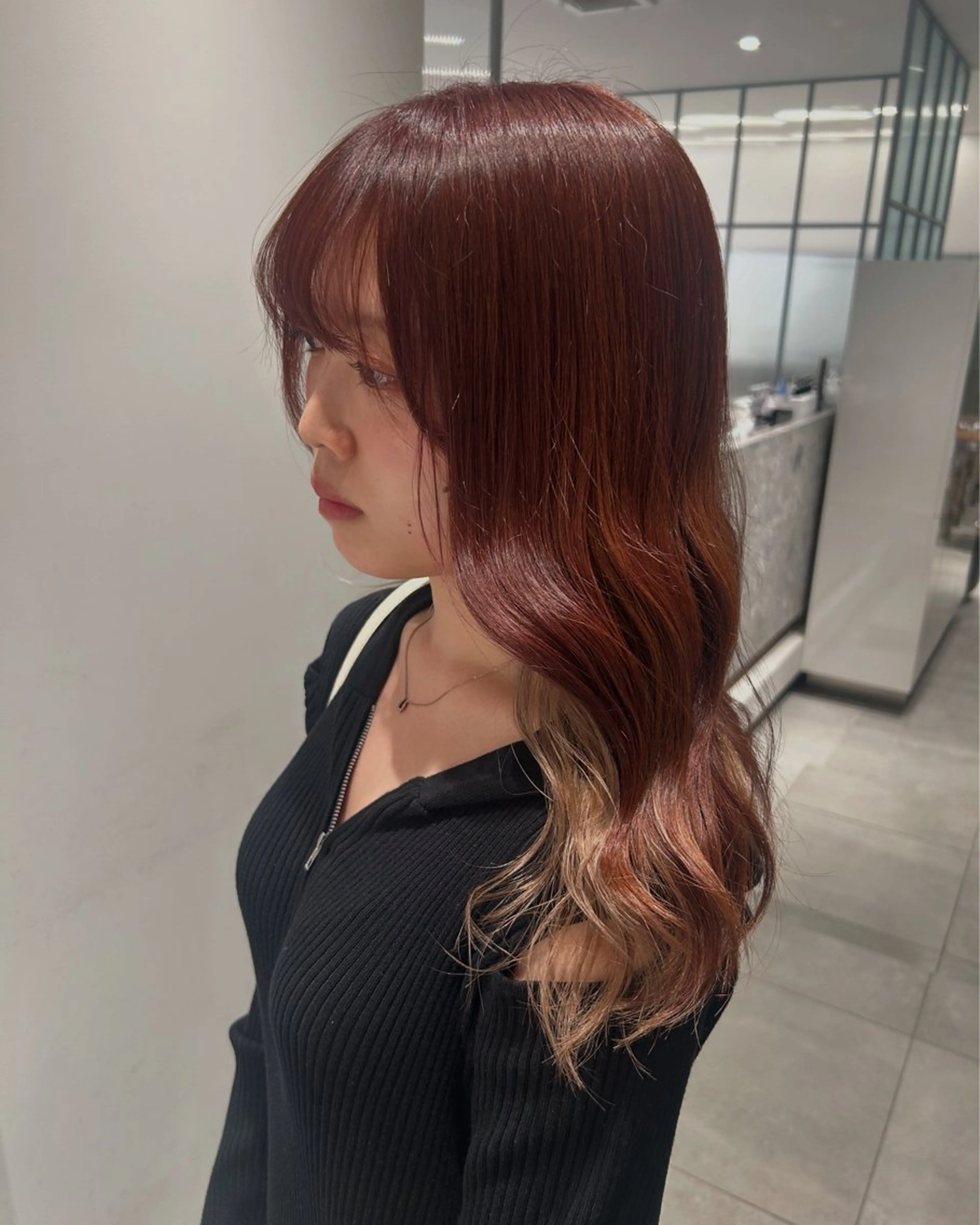 カラー 透明感カラー/メンズ カット/Runaのヘアスタイル