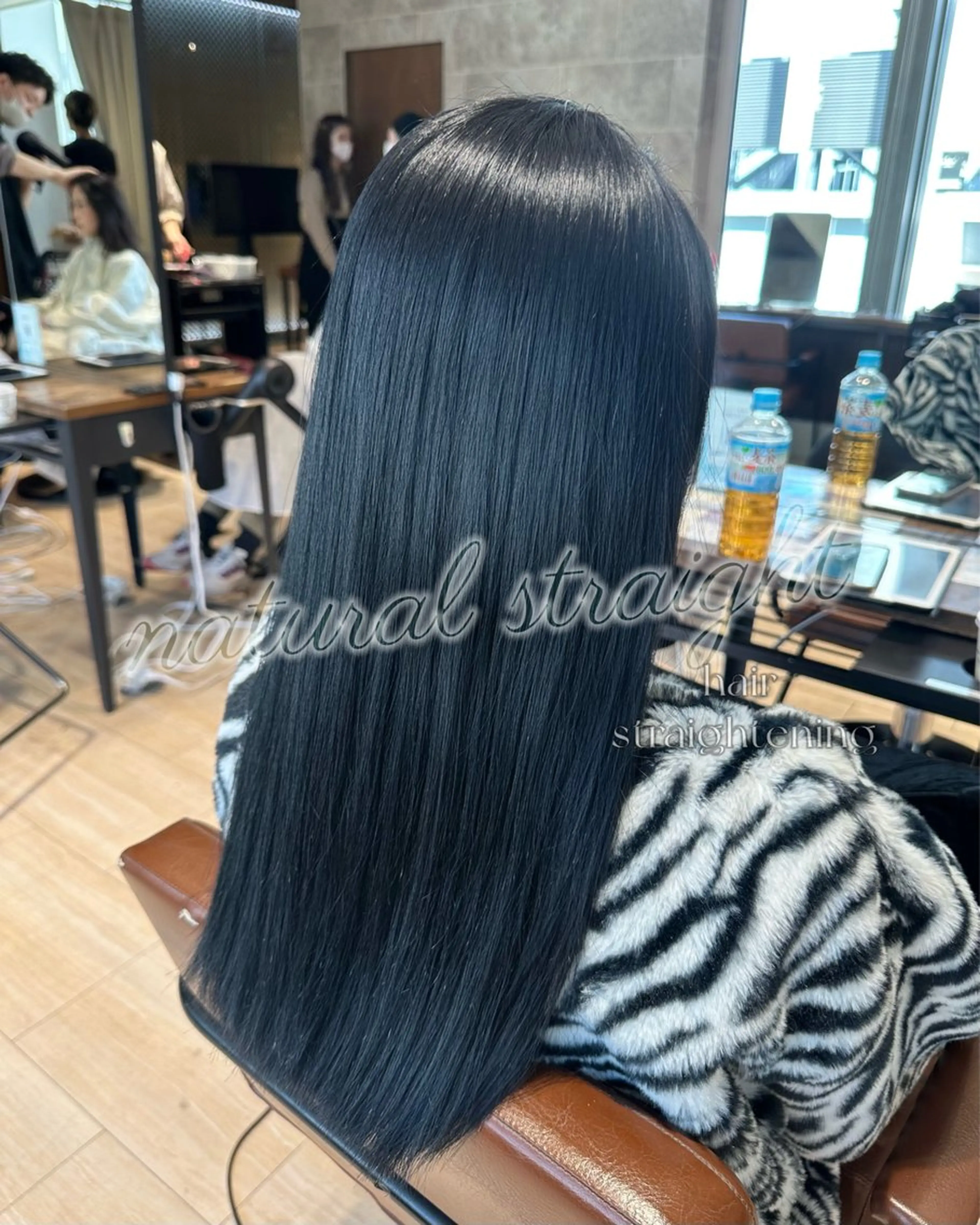 ロング 縮毛矯正 五反田カラーリスト 🖤🫧🪞佳祐のヘアスタイル