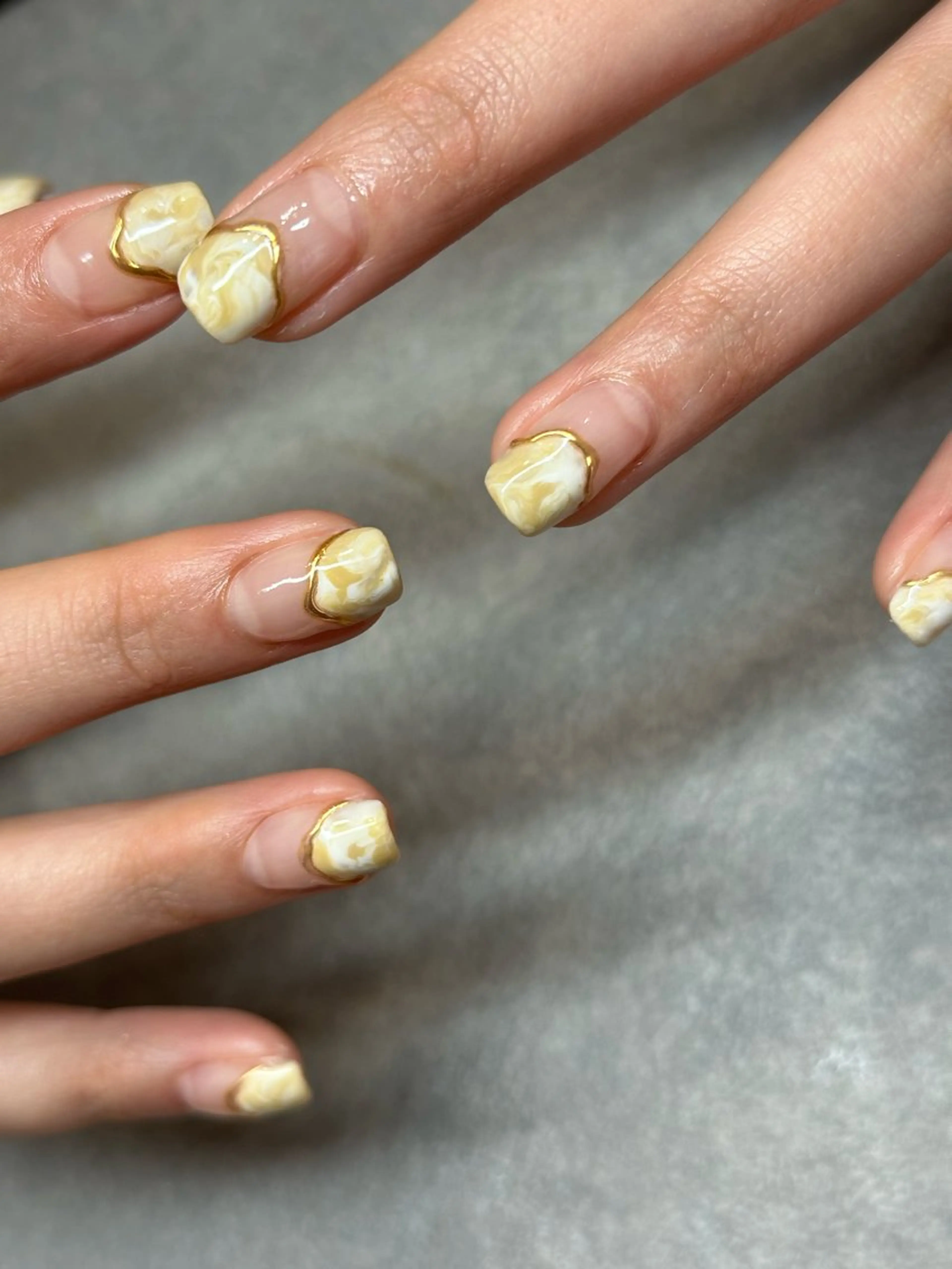 ネイル ハンドネイル フットネイル kiii.__ ✴︎*のネイルデザイン