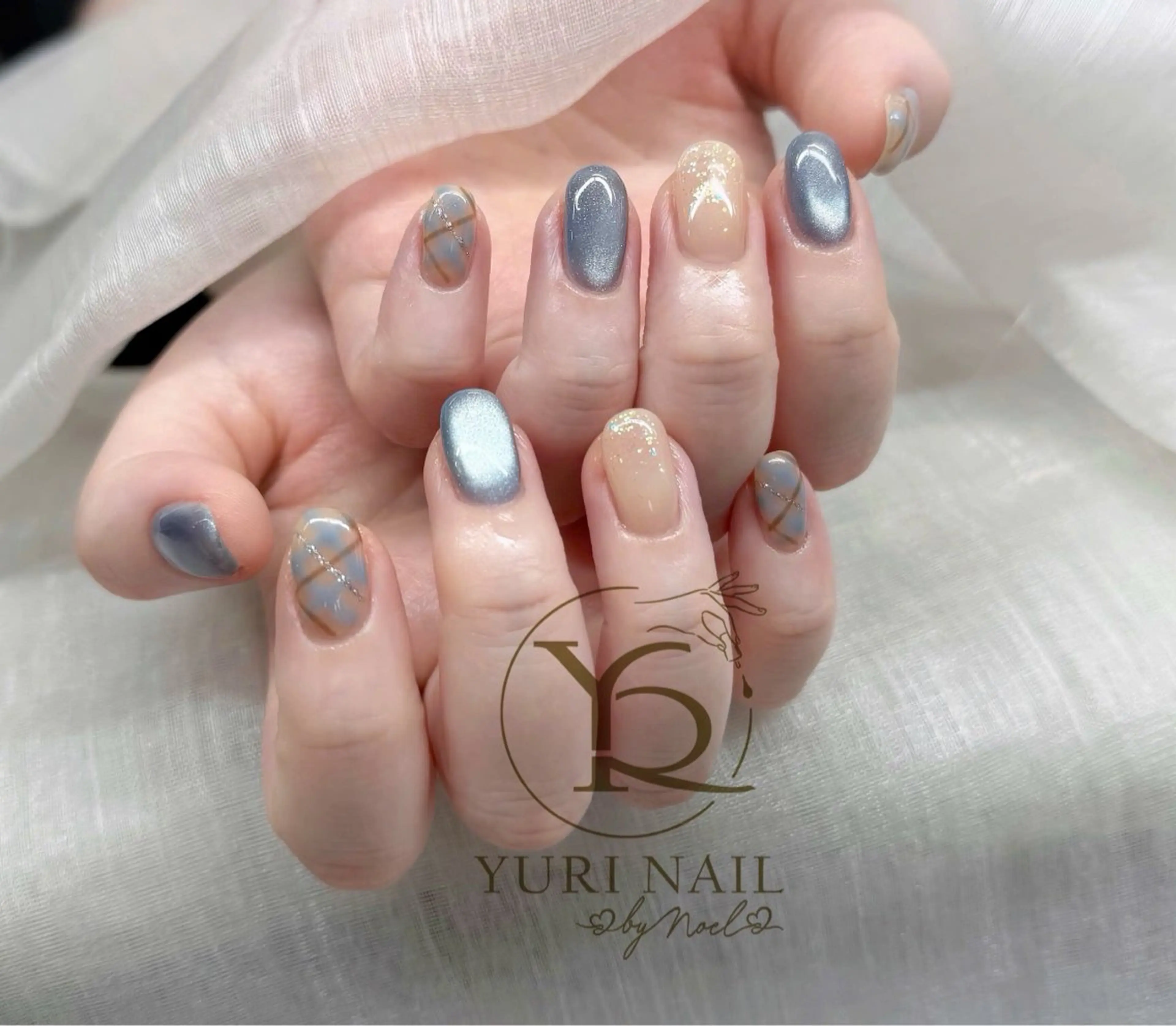 ネイル ニュアンスネイル ワンカラーネイル ハンドネイル フットネイル ハンドケア YURI Nail Funabashiのネイルデザイン