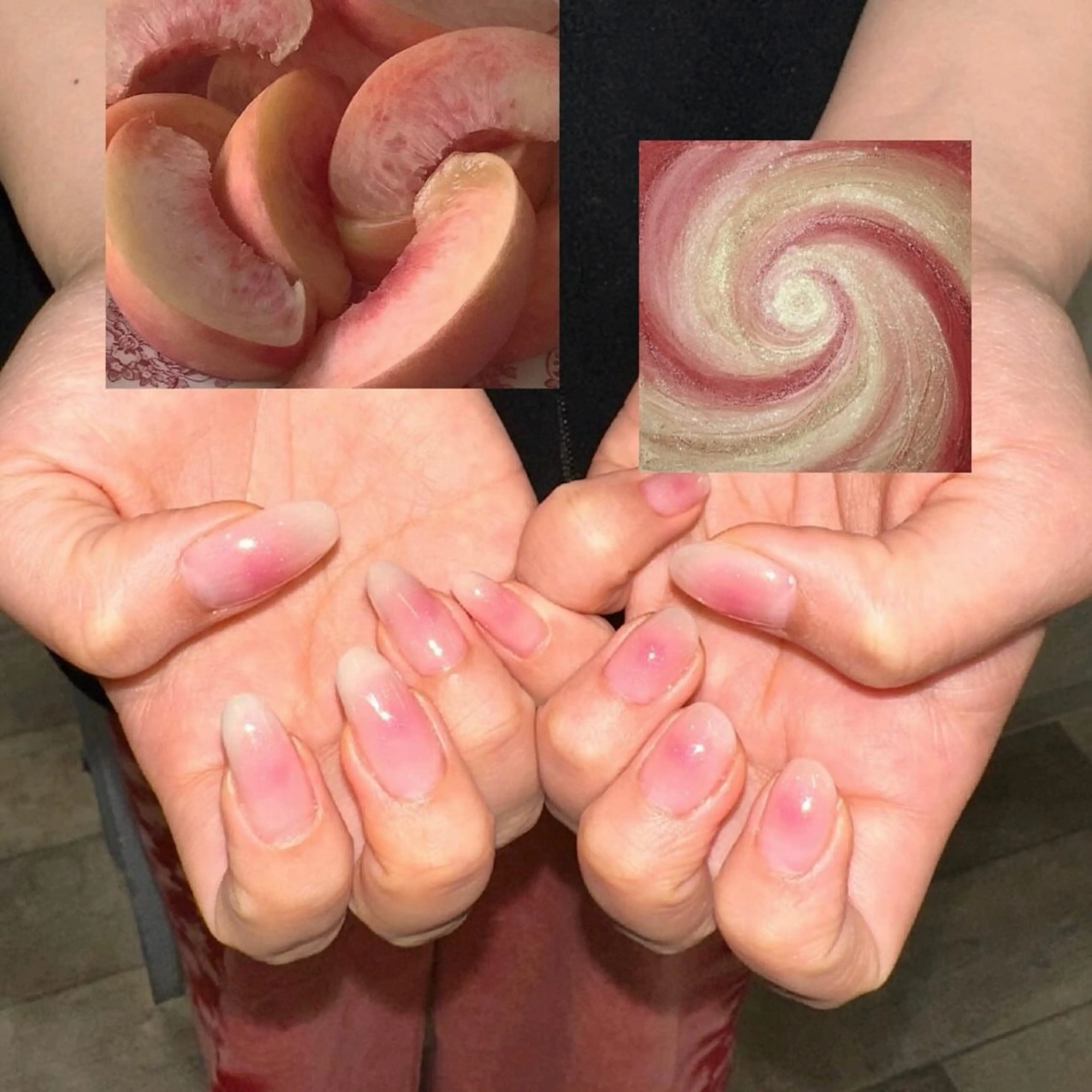 ネイル 𝙉𝙖𝙤🍓꒦꒷ Y2K / 韓国風のネイルデザイン