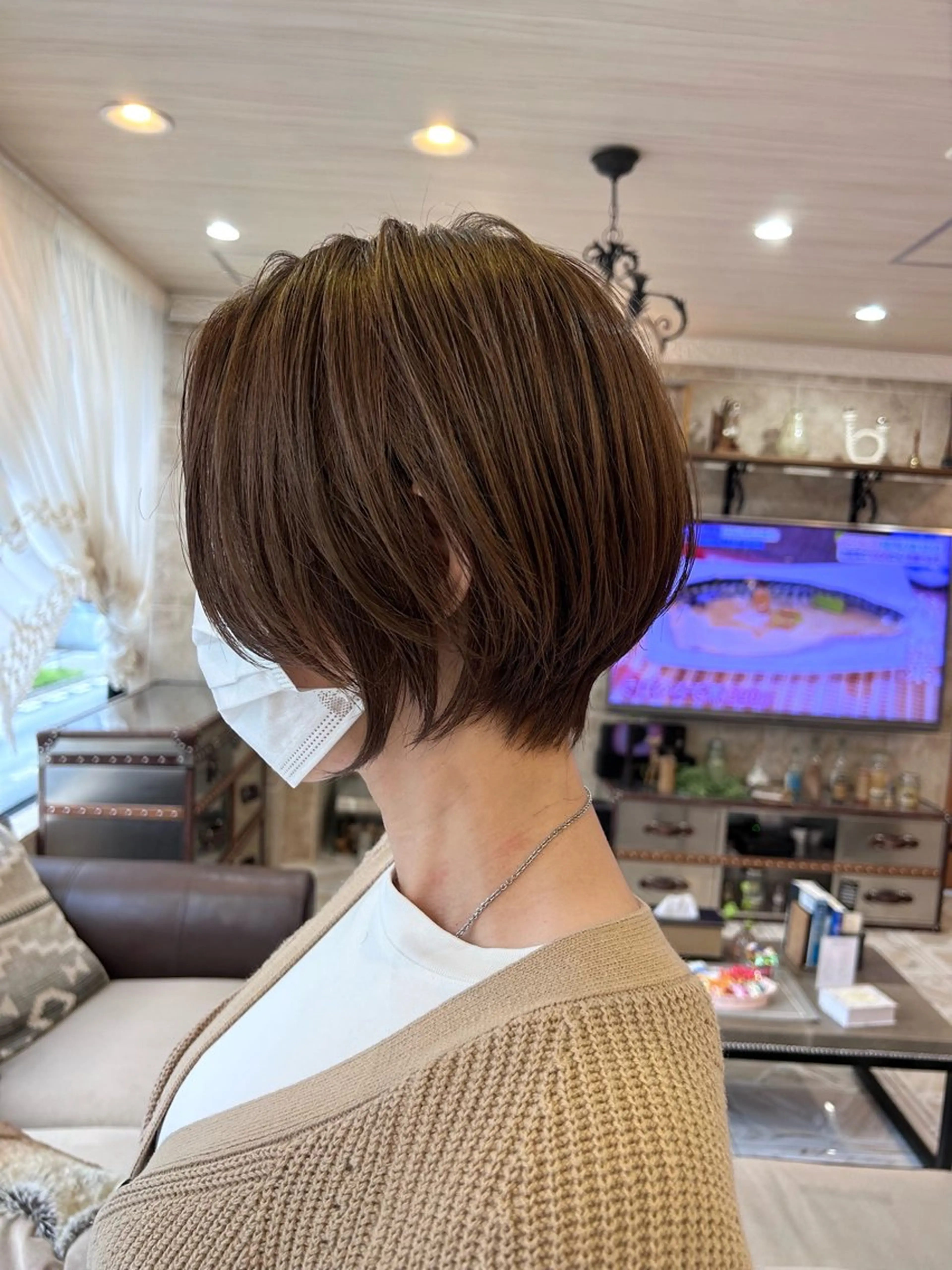 ショート カラー ショートヘア カット ヘアカラー トリートメント 柾本 寛貴のヘアスタイル