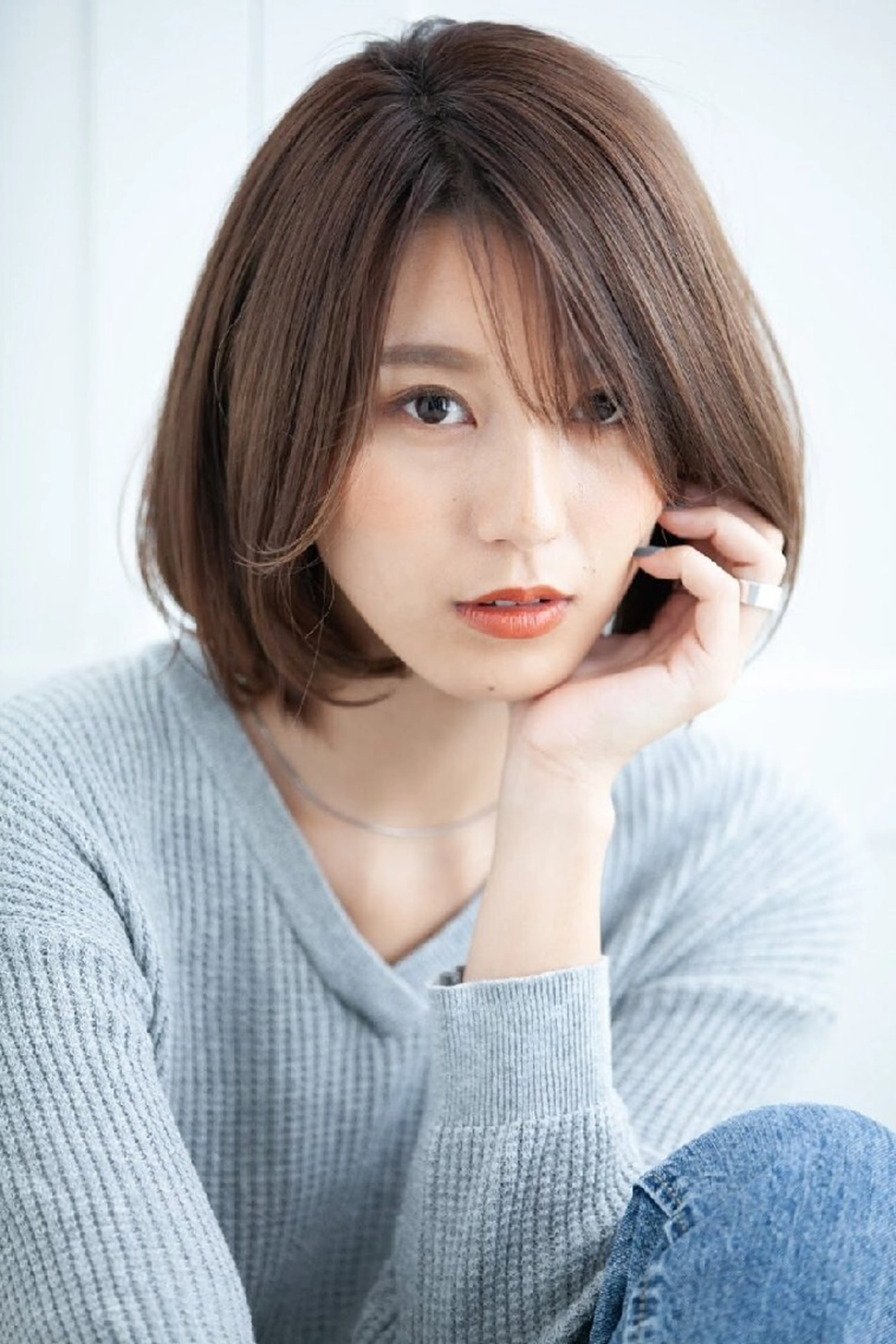 カラー ショート オーガニックカラー 似合わせカット トリートメント 深夜まで営業中‼️ レム髪質改善のヘアスタイル