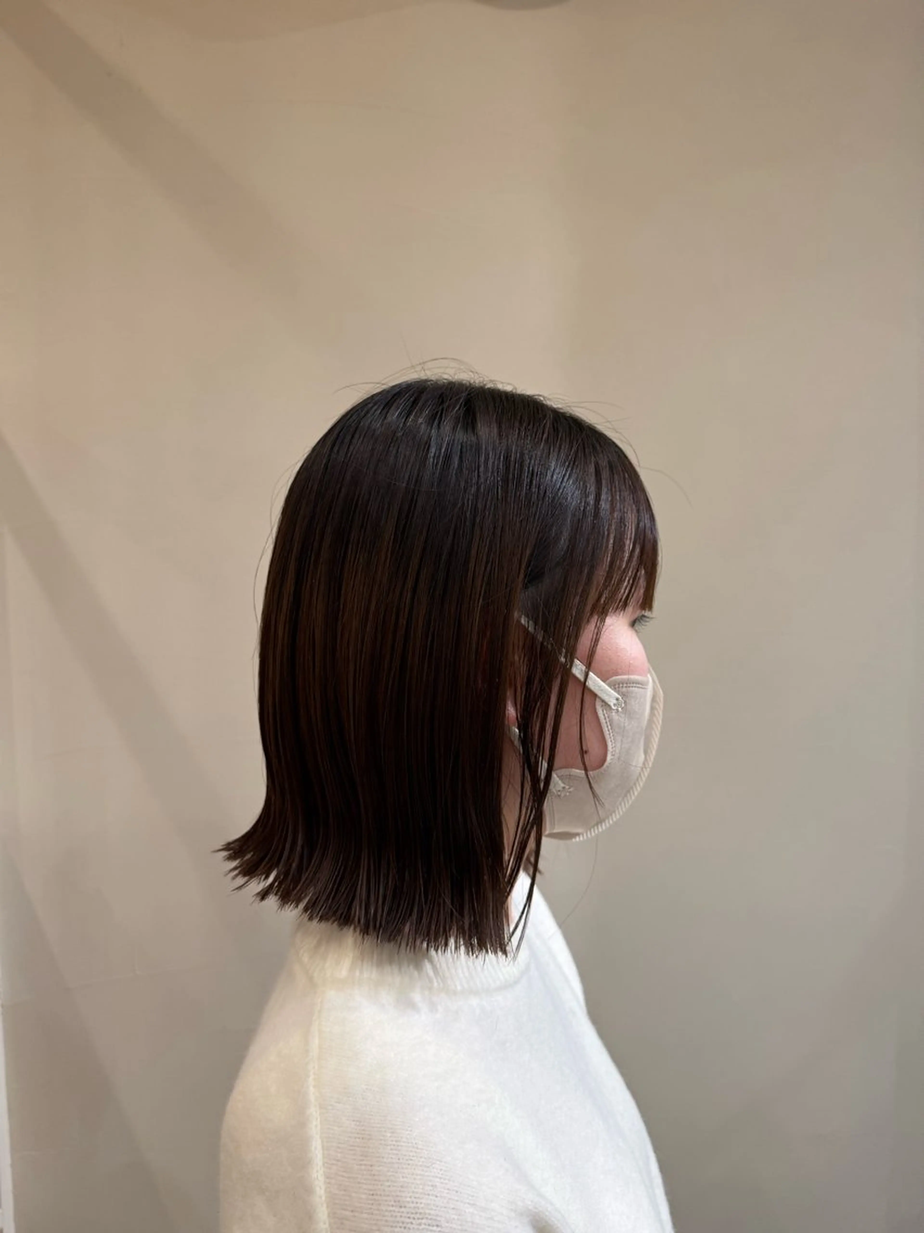 ミディアム 原尾 あやなのヘアスタイル
